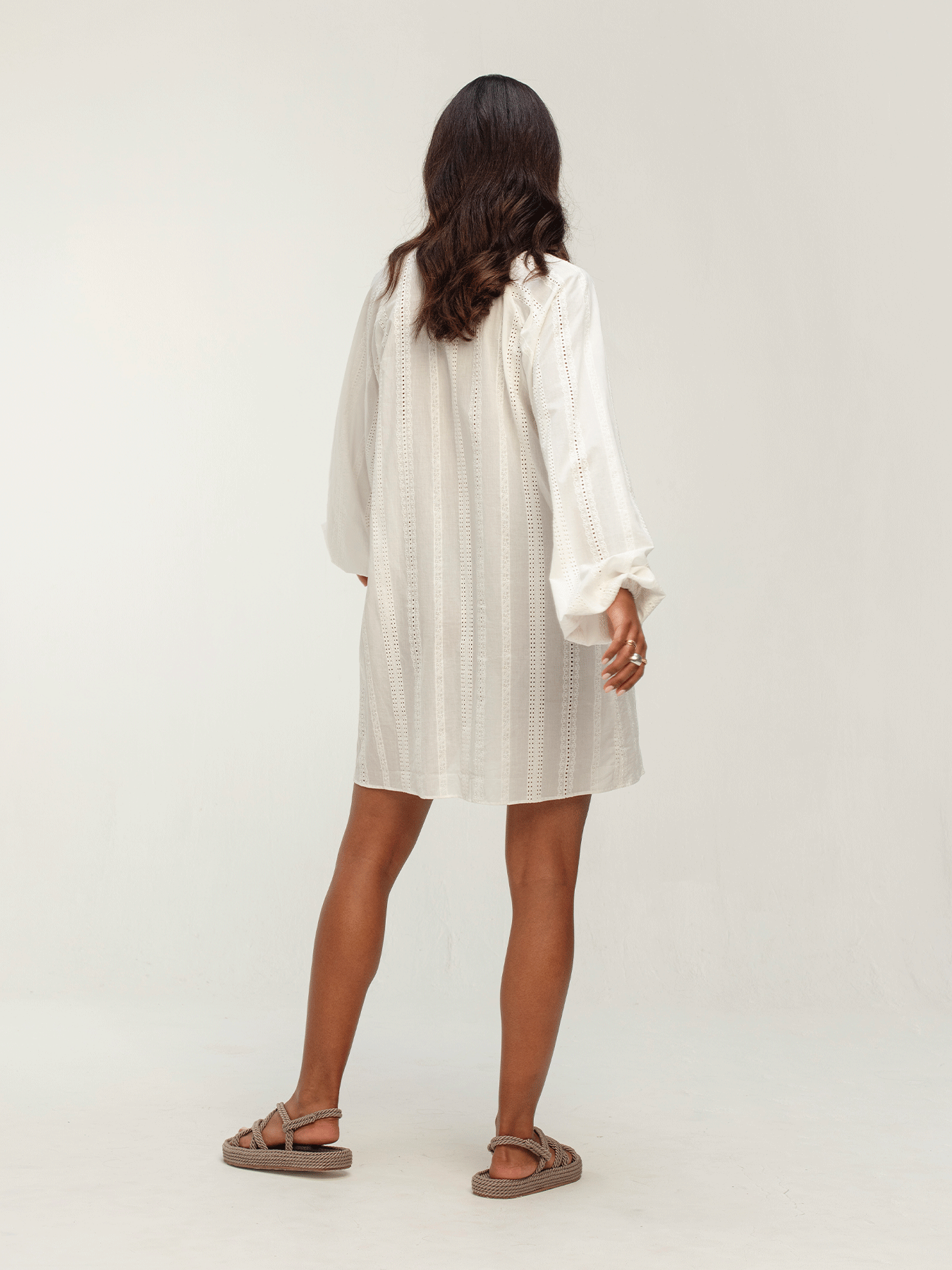 Ika Oversized Shirt - Bea Blanc