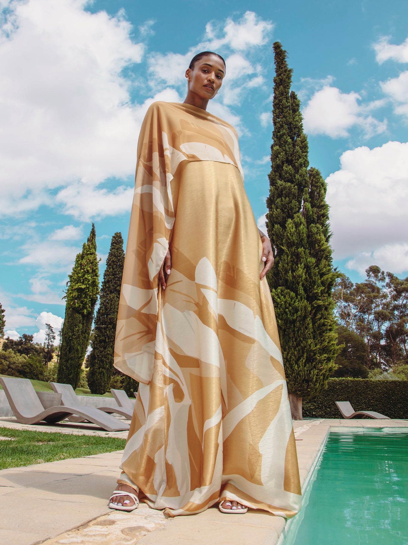 yellow beige dress DIARRABLU Women's Tubi Dress - Yellow