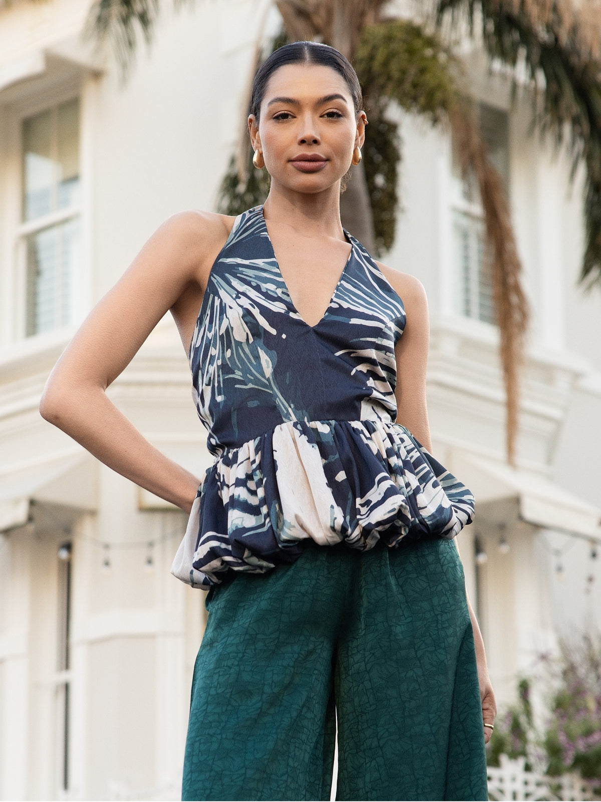 Eka Top - Toya Teal