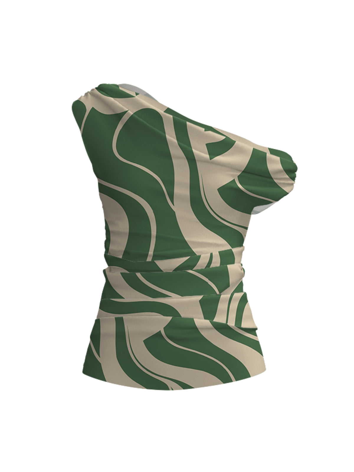 Alba FSC® Certified Viscose Top – Luze Olive