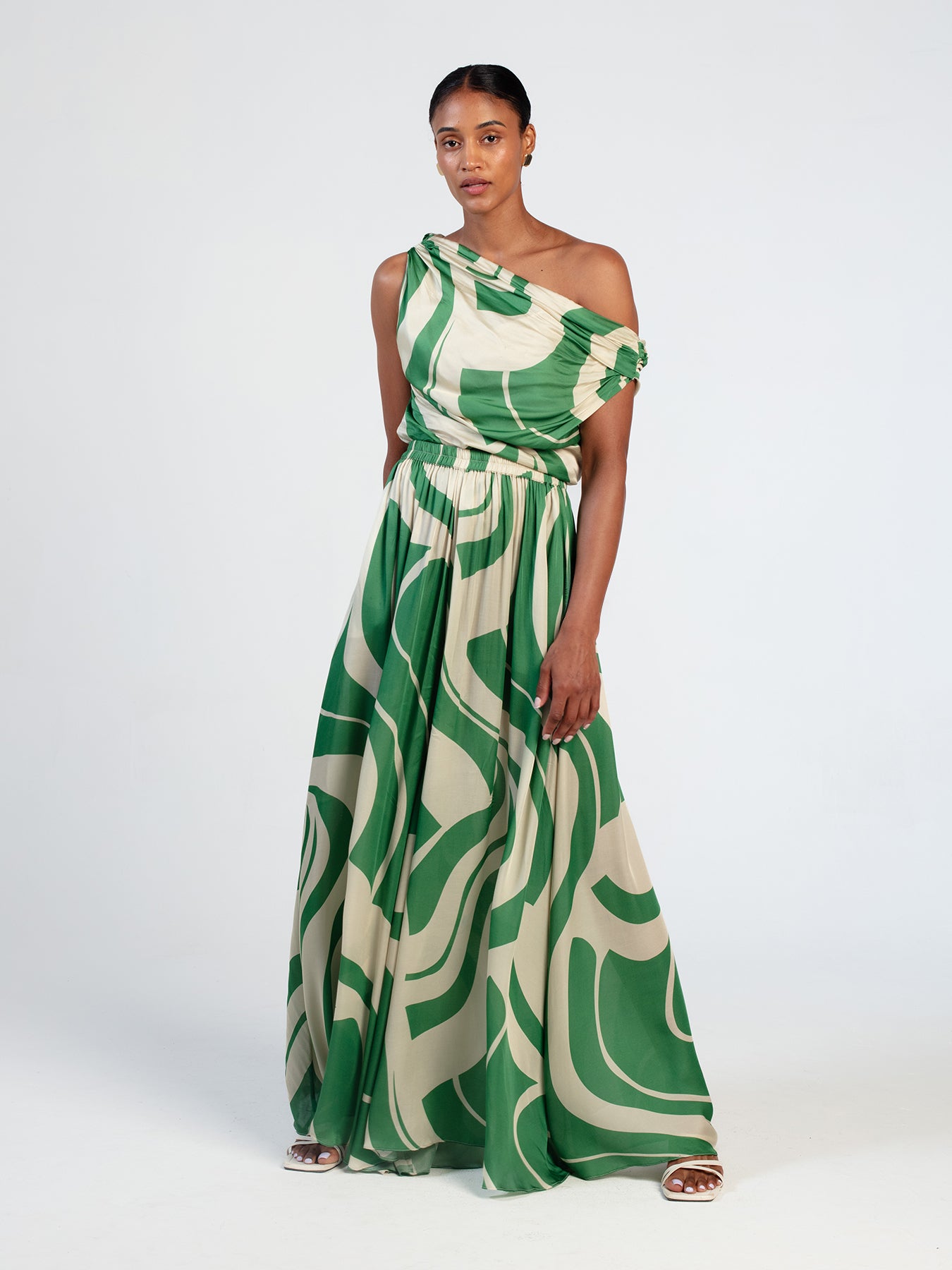 Alba FSC® Certified Viscose Top – Luze Olive