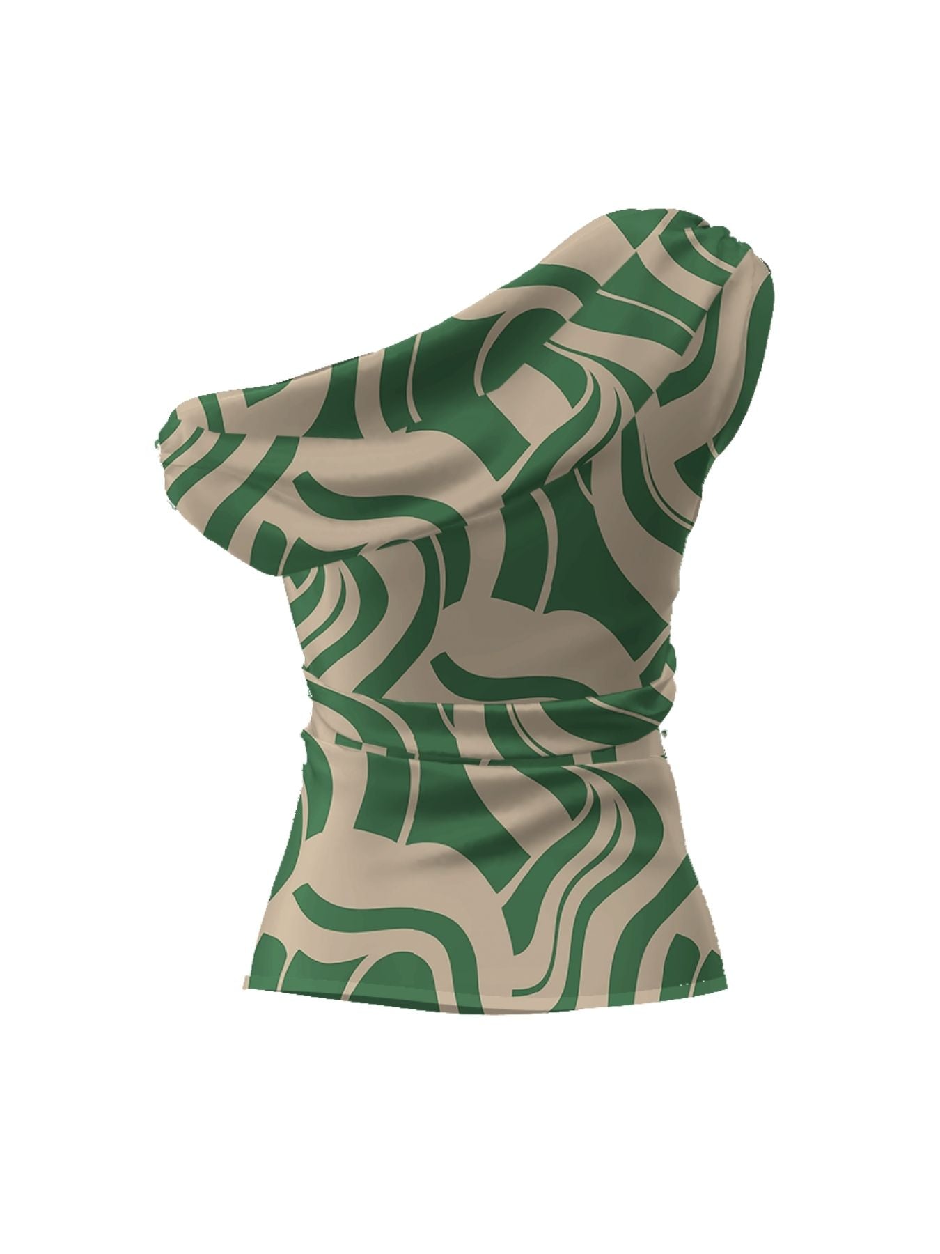 Alba FSC® Certified Viscose Top – Luze Olive