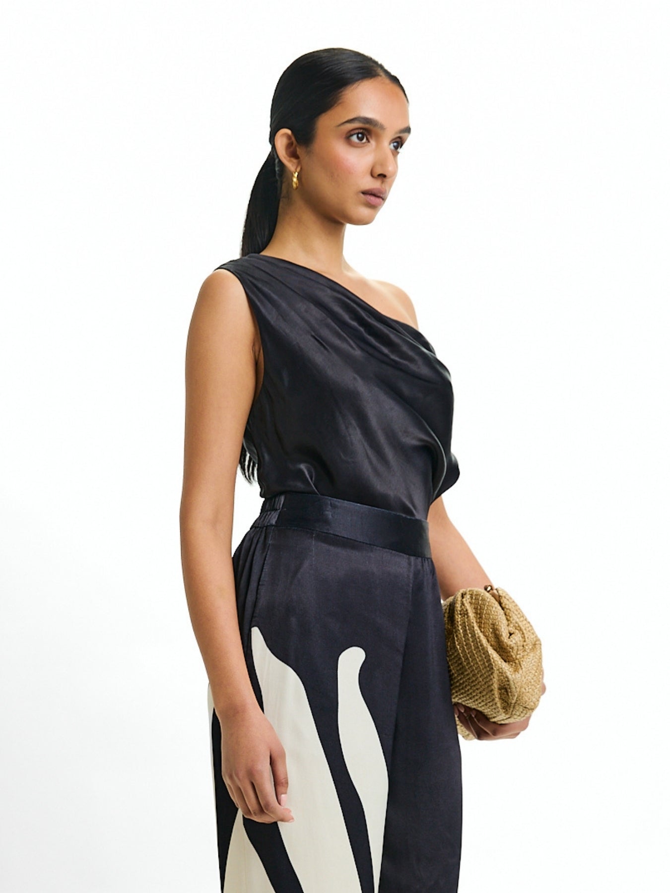 Alba FSC® Certified Viscose Top - Solid Noir