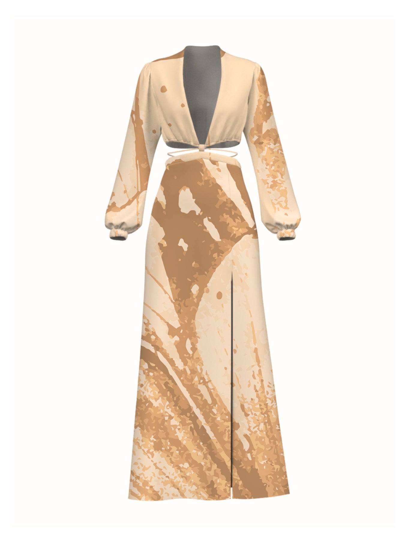 Amal Dress - Dorada Gold