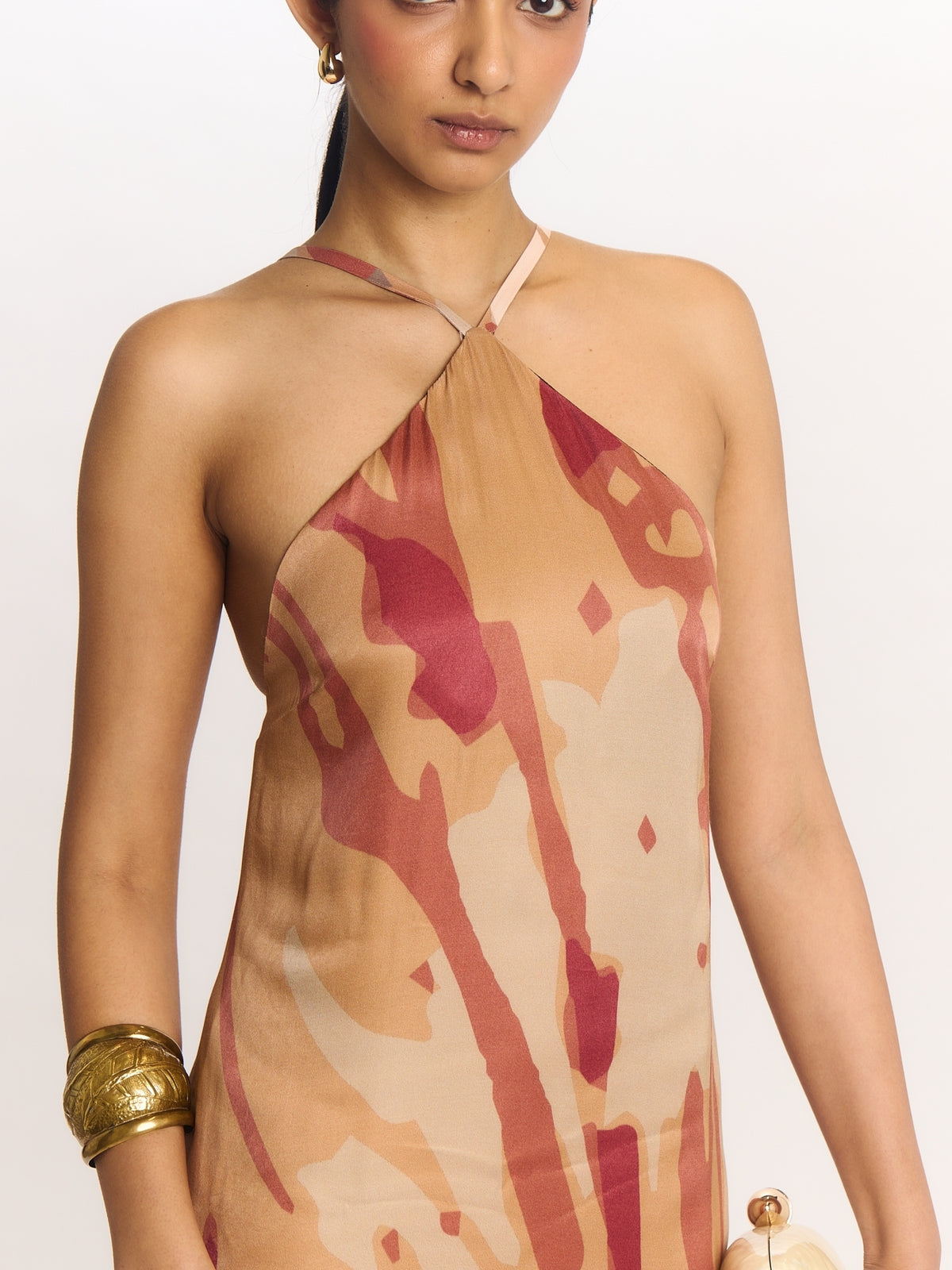 Aria FSC® Certified Viscose Dress - Elle Rose