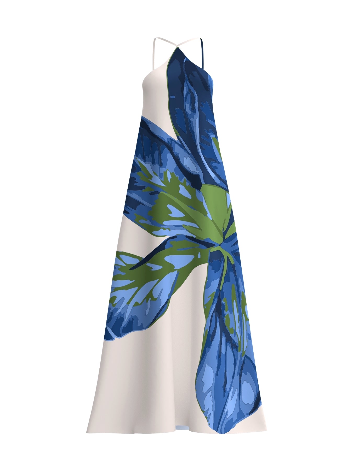 Aria FSC® Certified Viscose Dress - Sira Blu