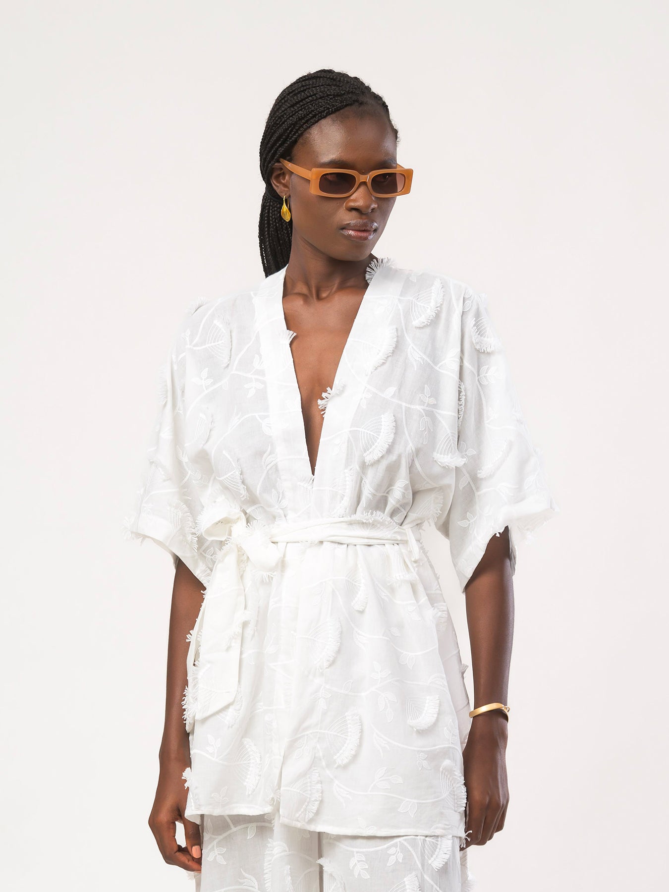 Cabana Kimono - Kheff Blanc