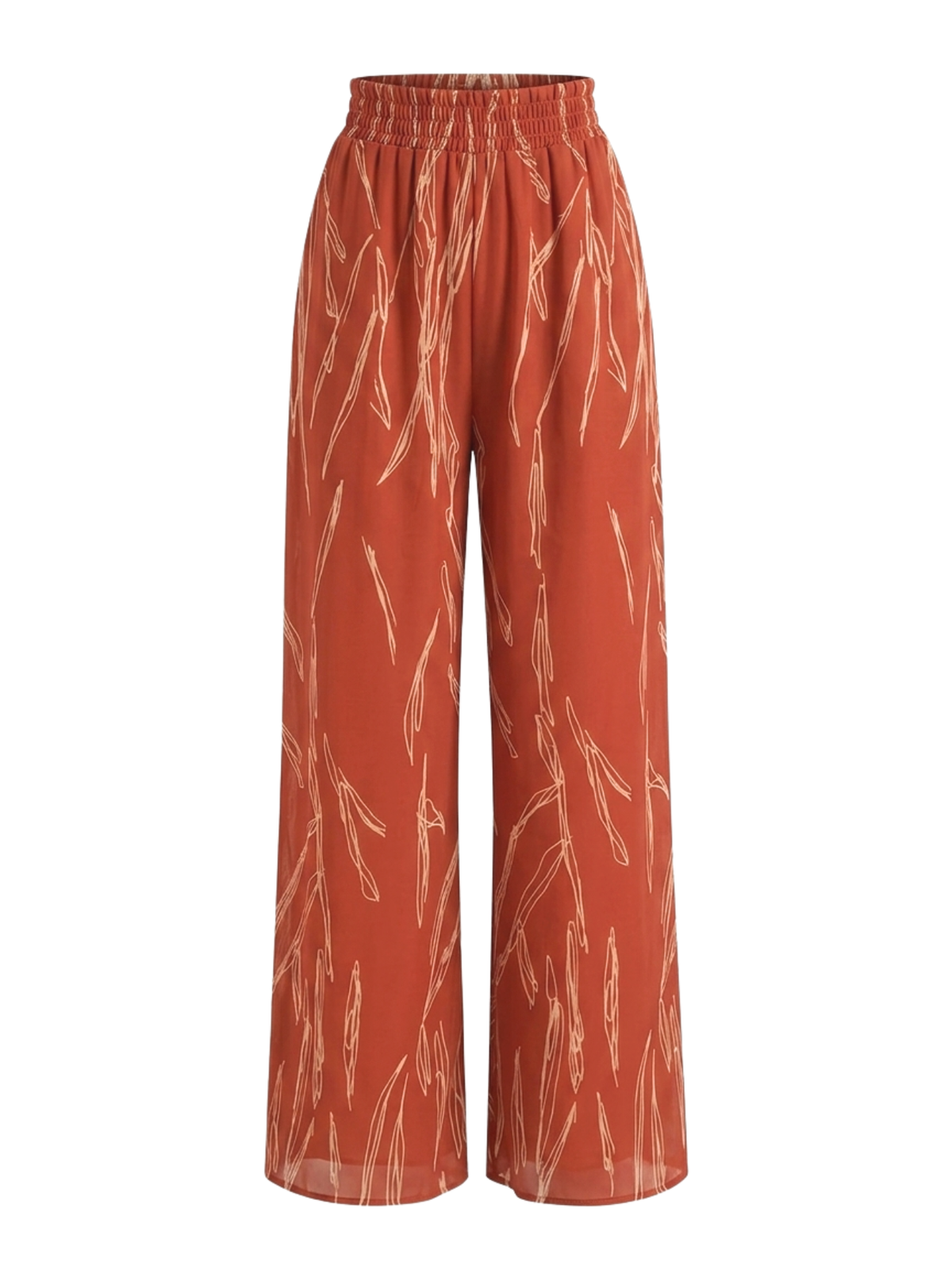 Cabana Kimono and Pants Set - Scribble Rust