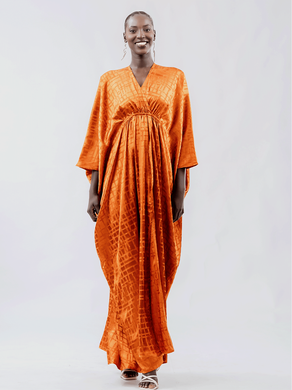 Naim Dress - Dhaw Rust