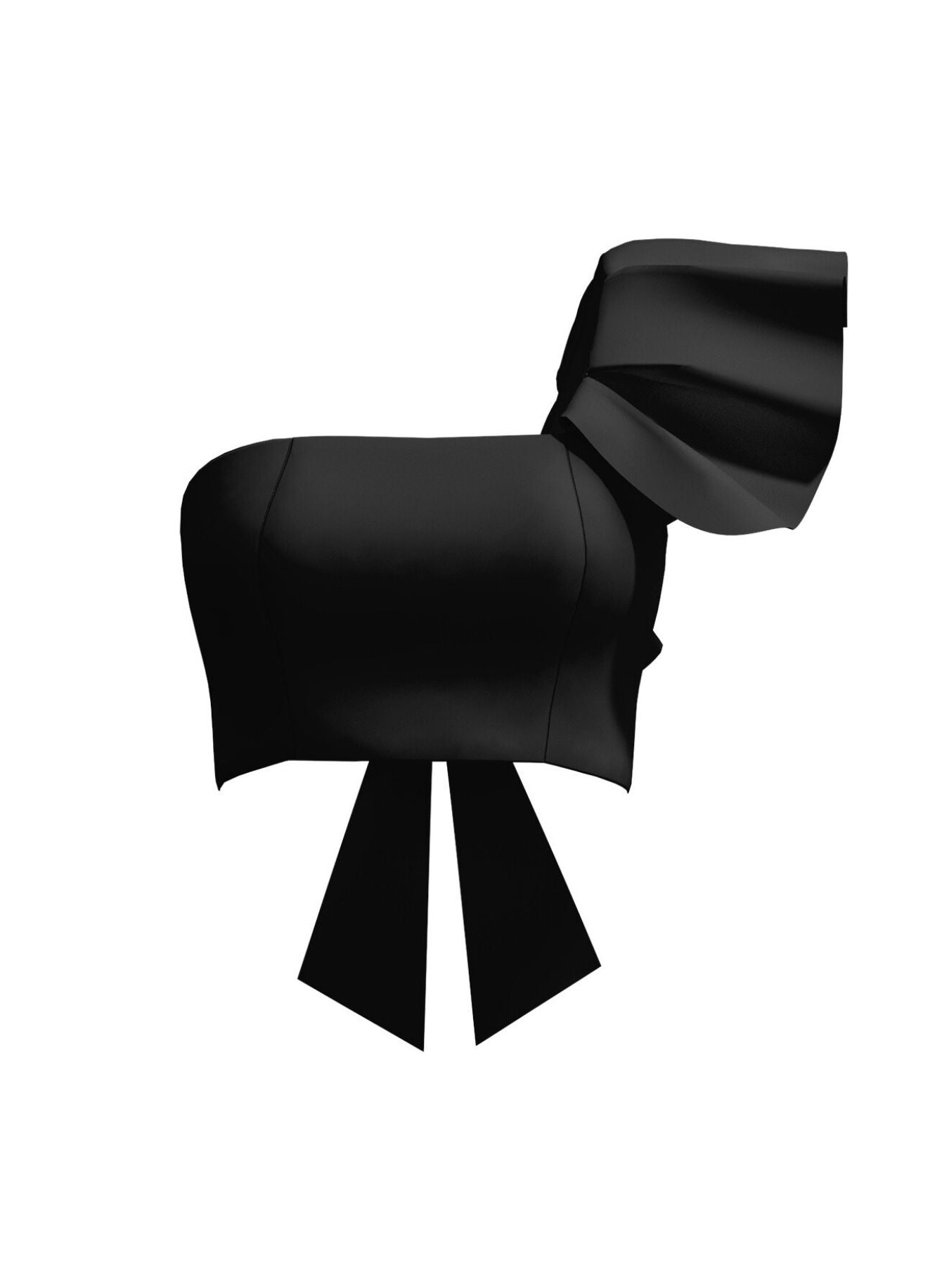 Printed Linen Dee Top - Sierra Noir