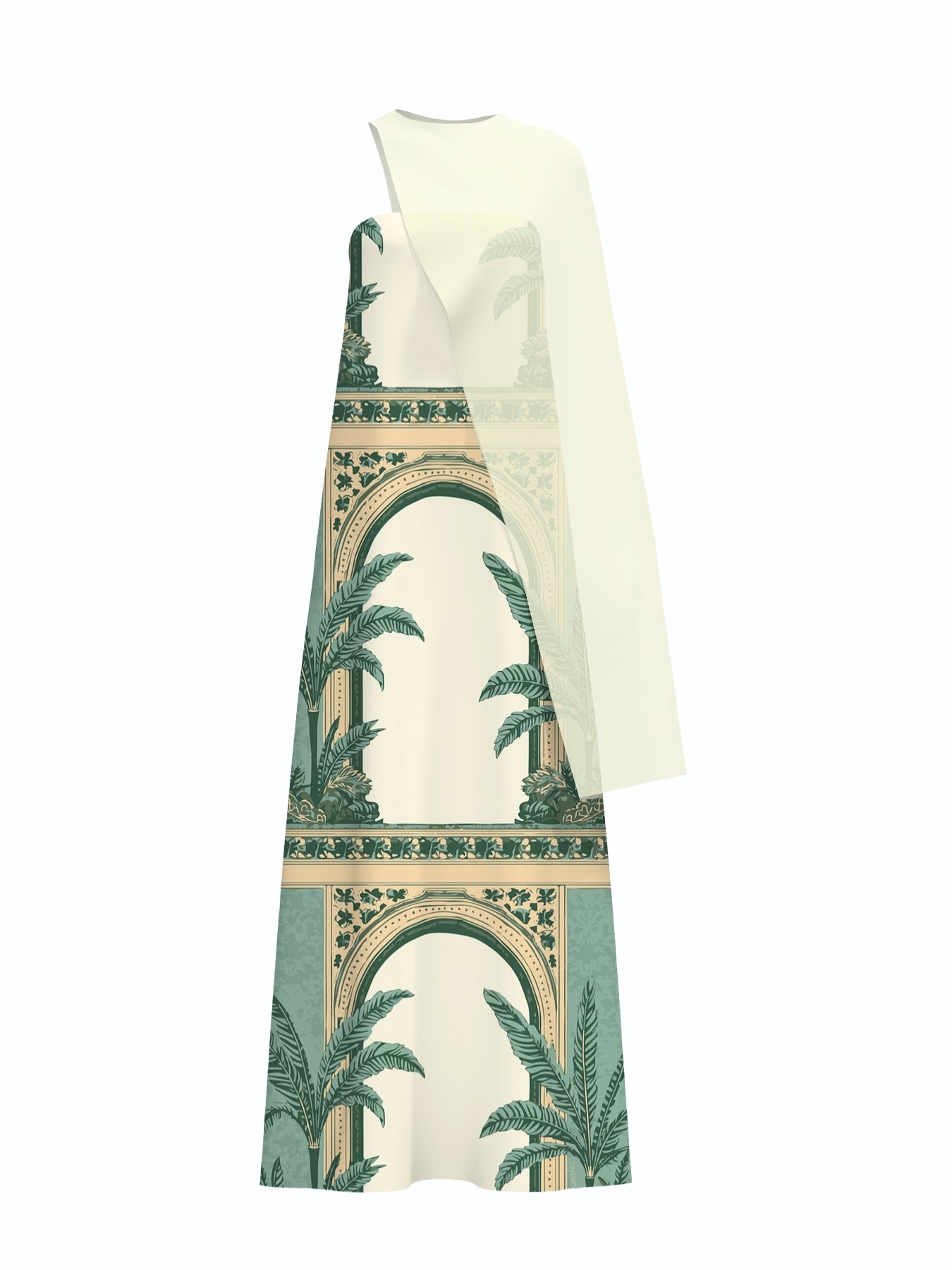 Tubi Ben FSC® Certified Viscose Dress - Viva Olive