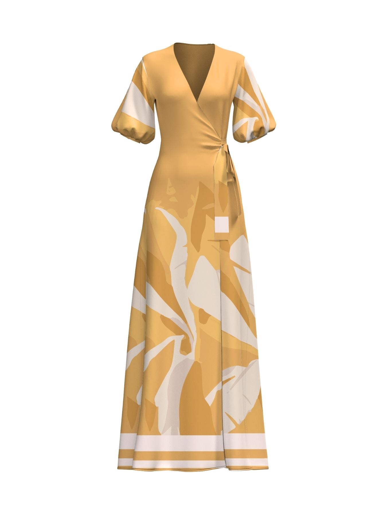 Elaya Dress - Rocio Yellow