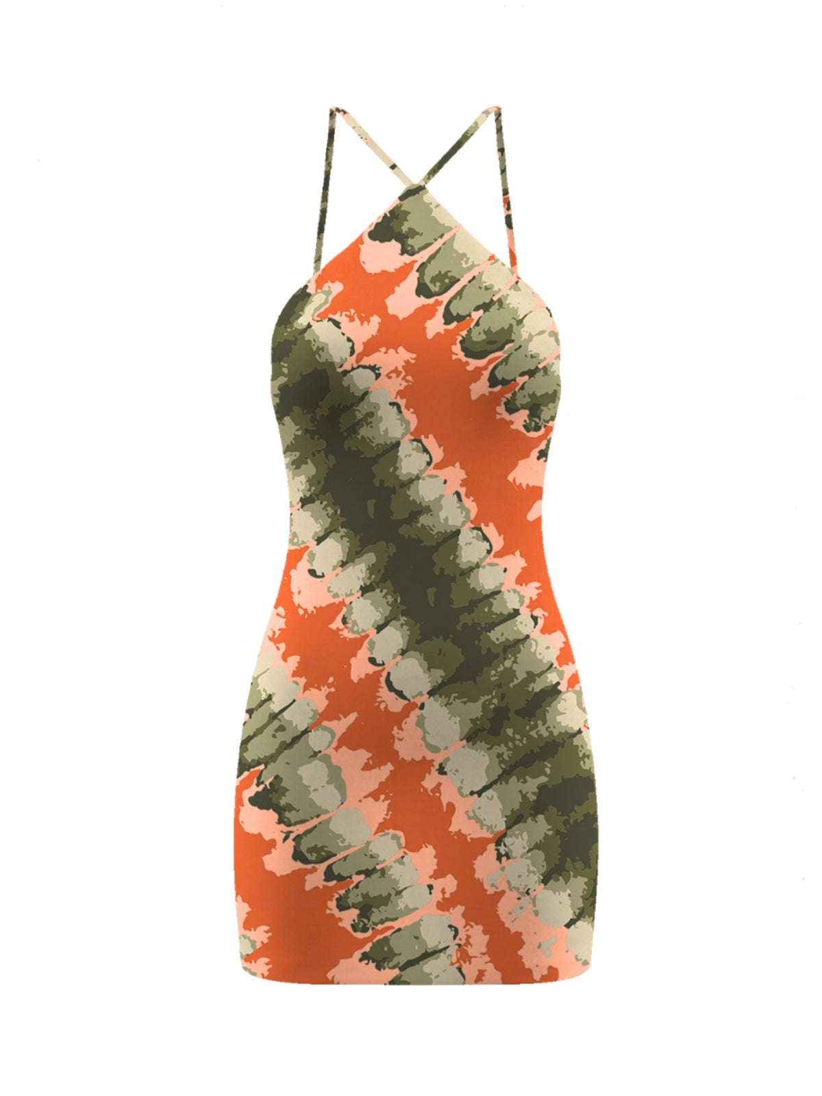 Era FSC® Certified Viscose Dress - Raki Orange