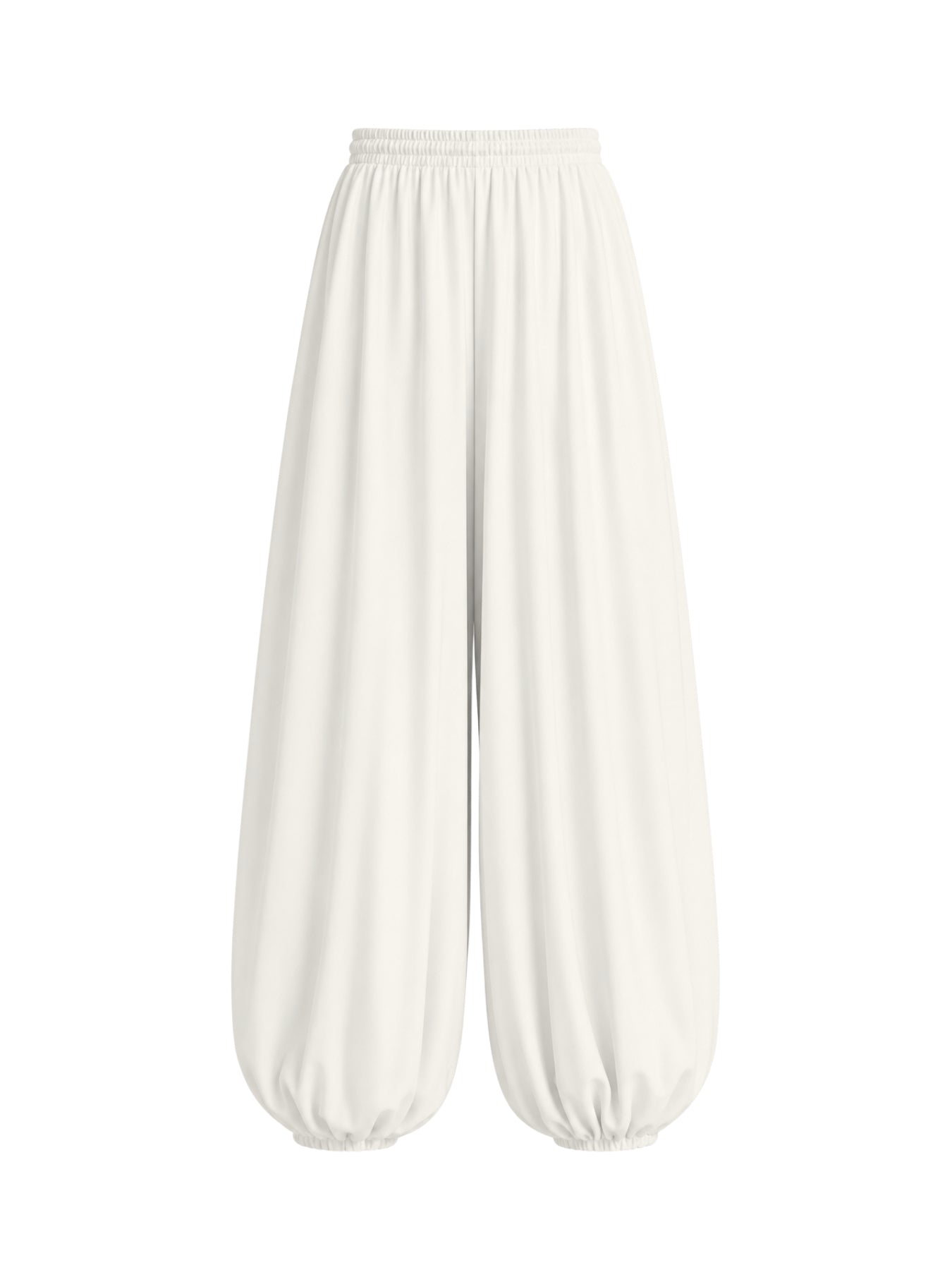 Genie Pants - Solid Blanc