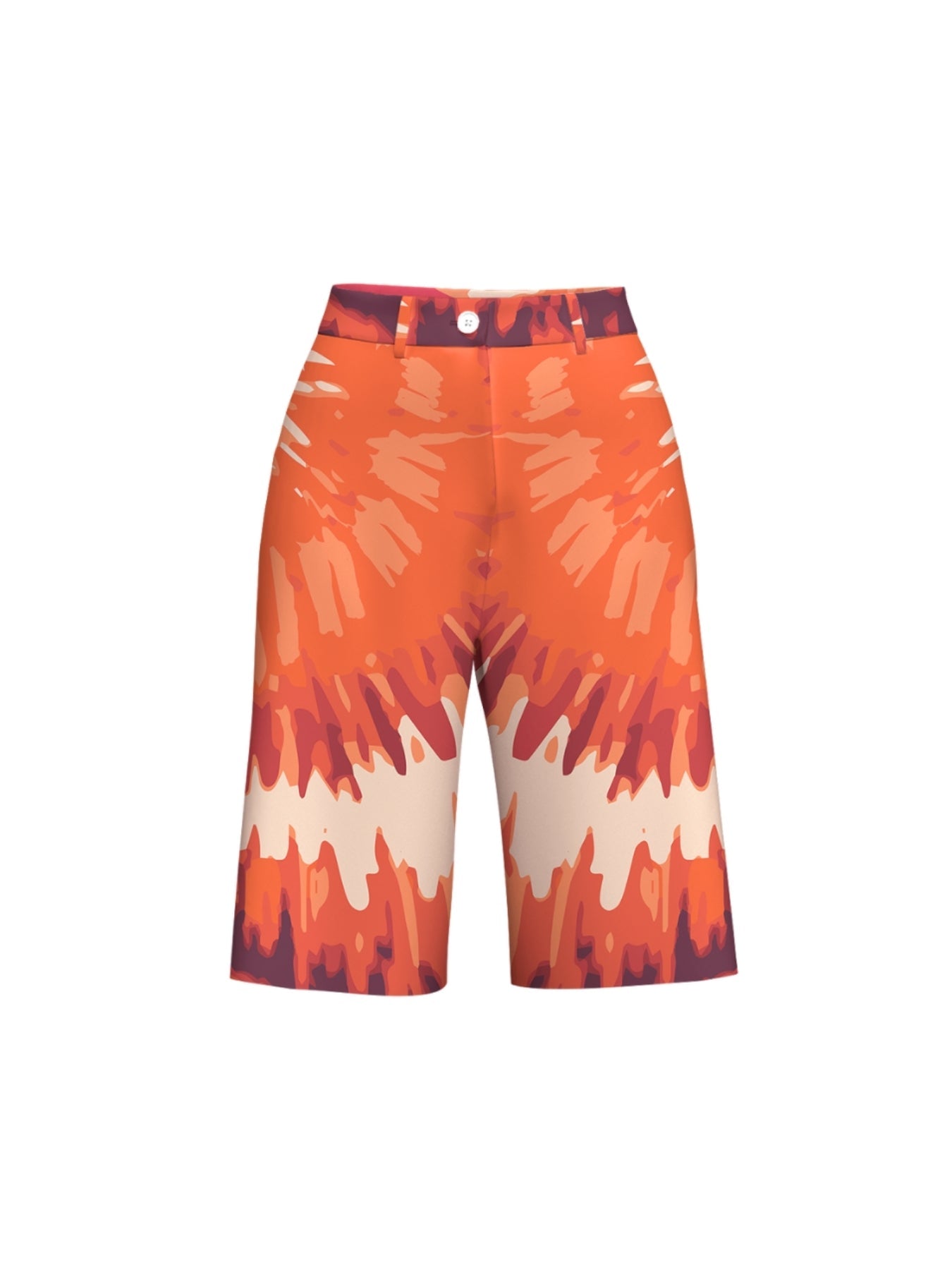 Jeyna Shorts - Magma Orange