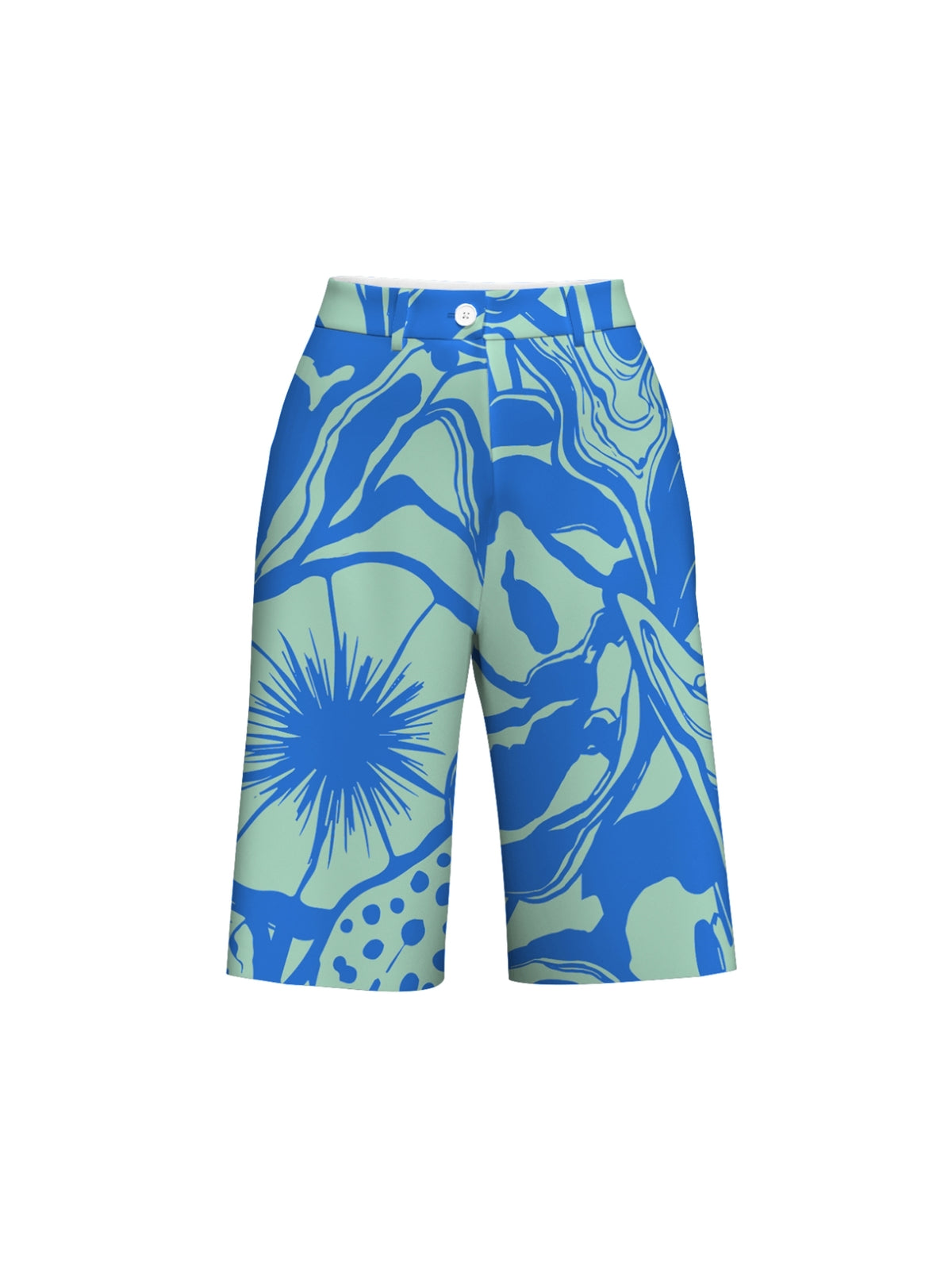 Jeyna FSC® Certified Viscose Shorts - Tima Mint
