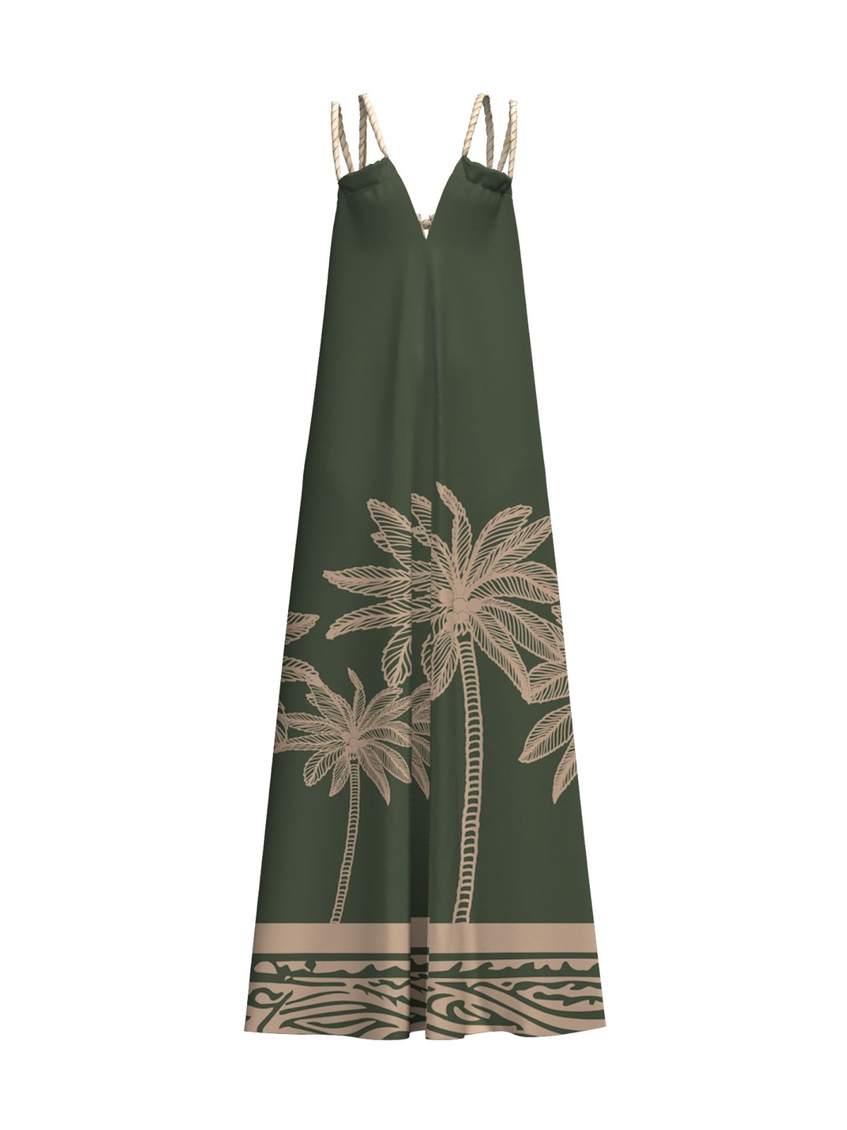 Jwana Dress - Coria Olive