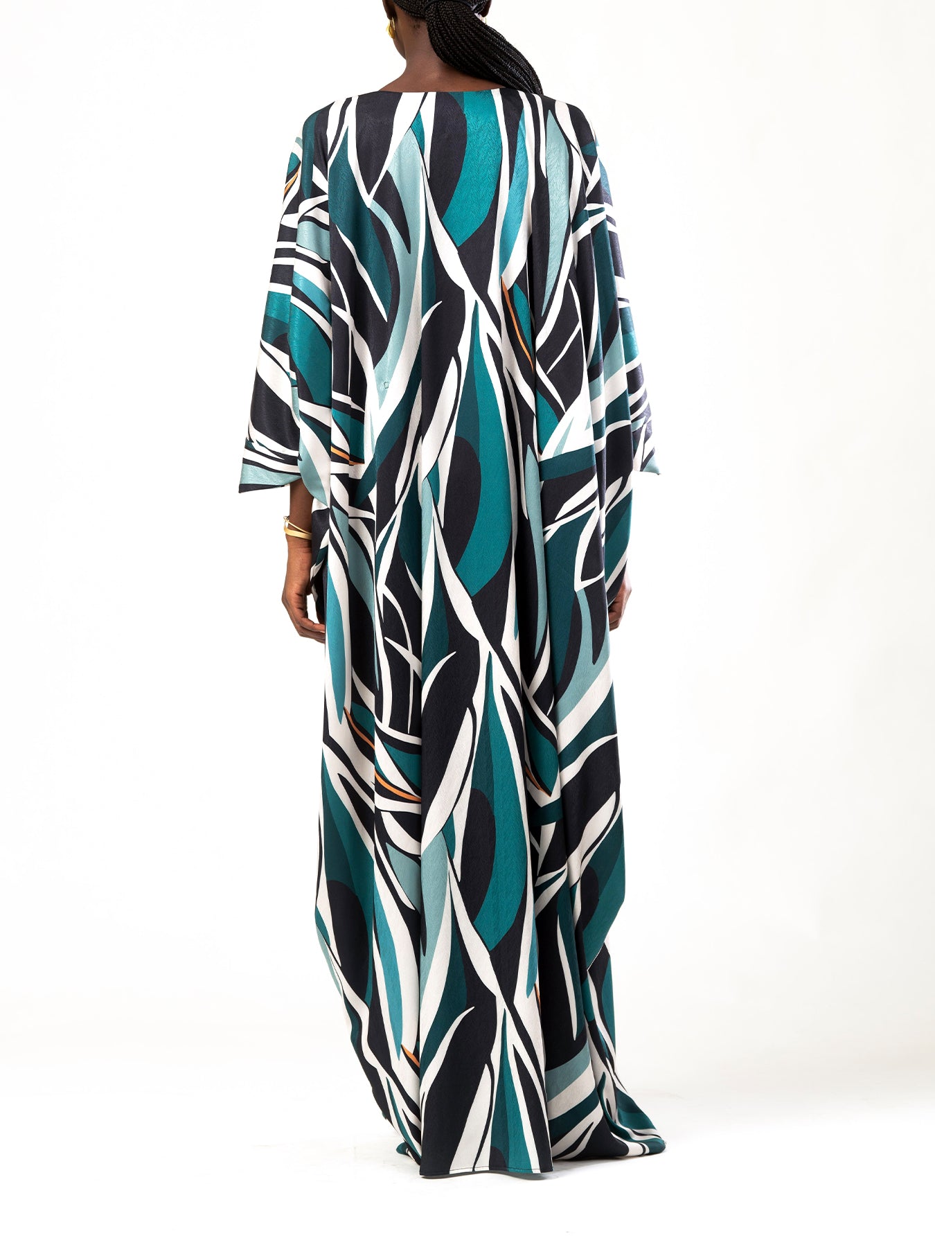 Laou Dress - Petal Teal