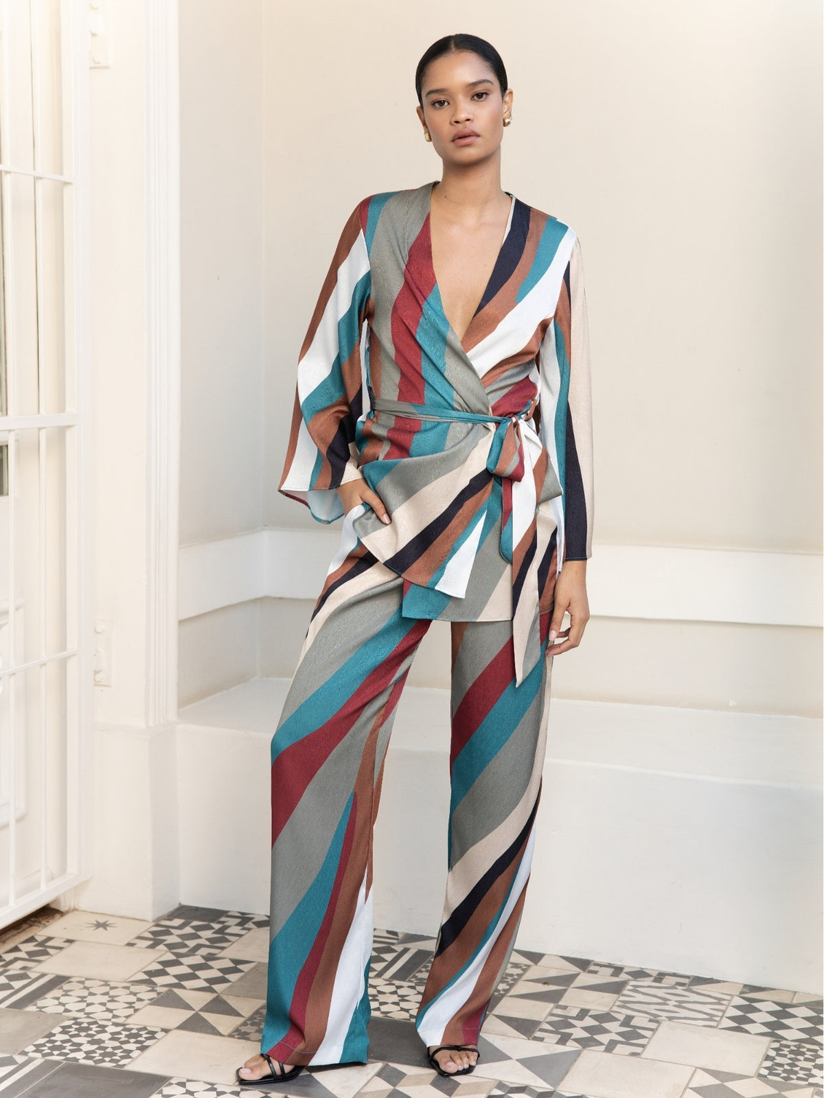 Leer Pants - Zeph Teal
