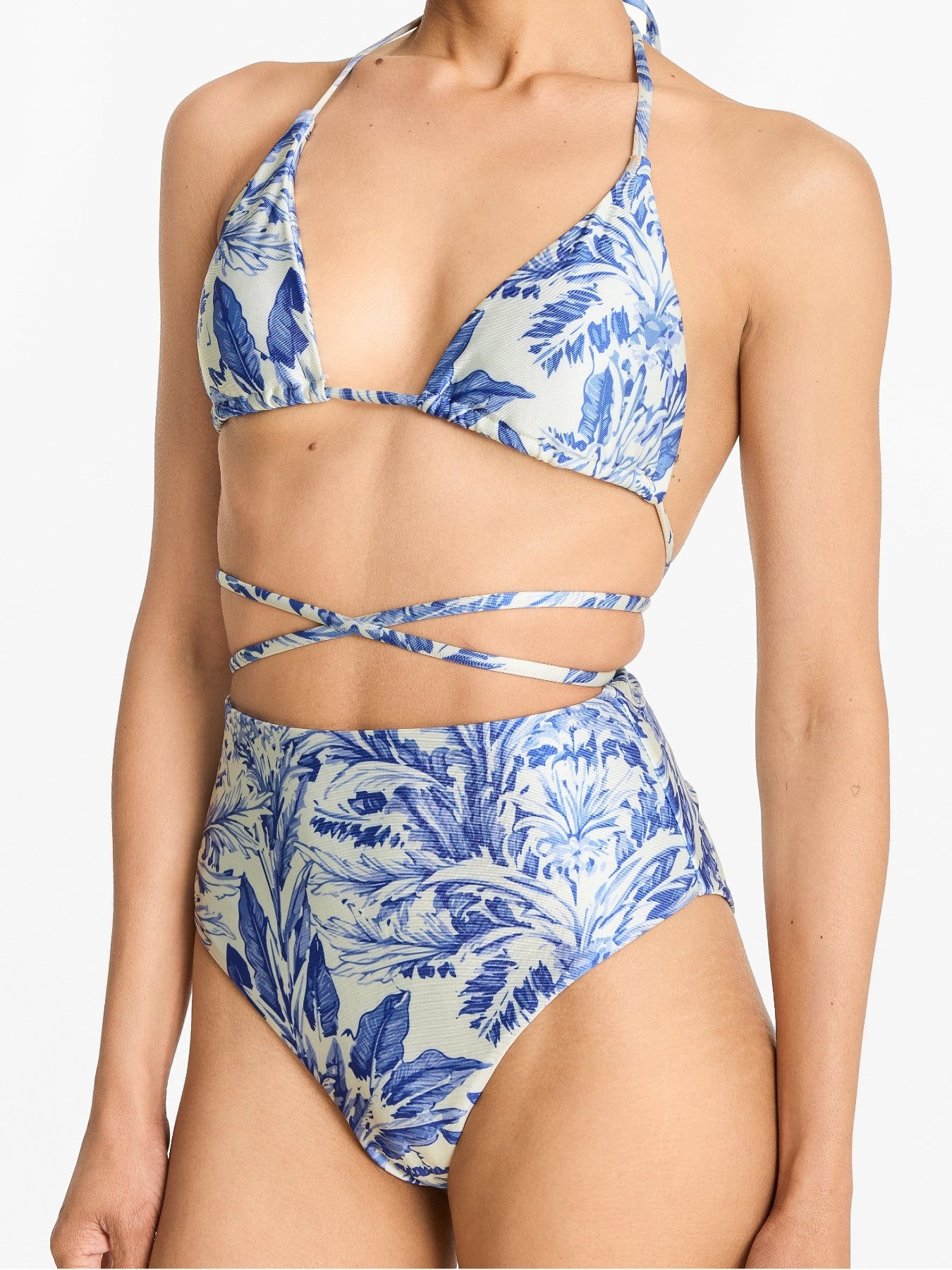 Maai Swimsuit - Toile Blu