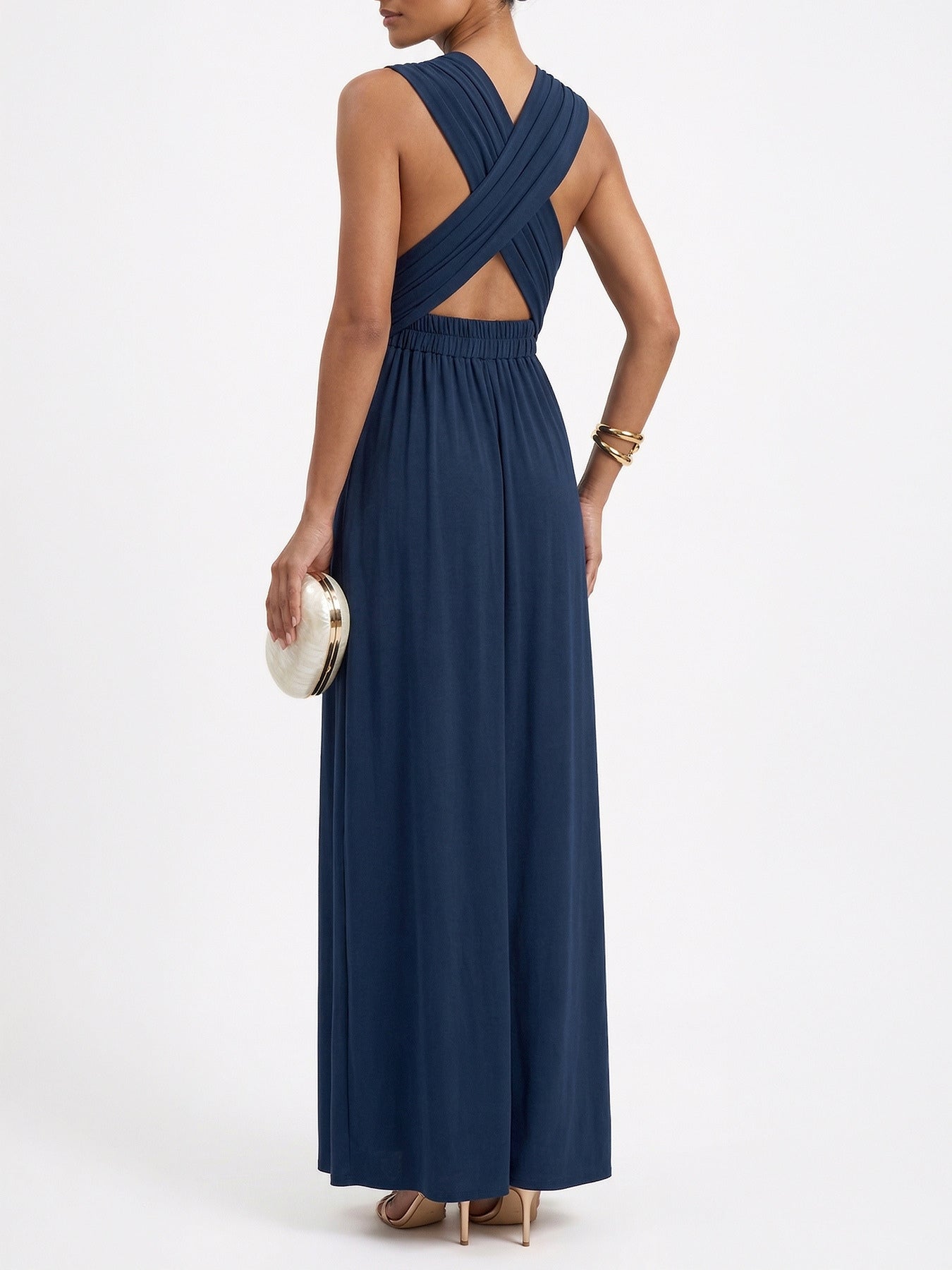 Mailys Dress - Solid Navy