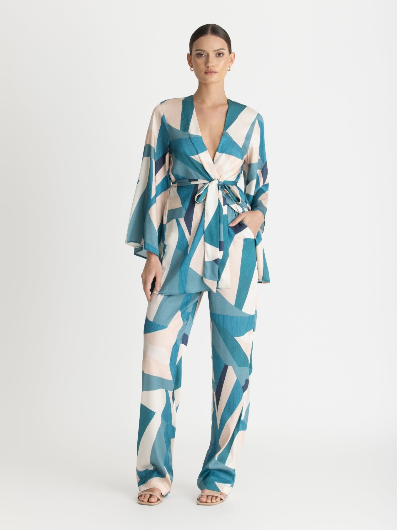 Mini Kimono - Aira Blu