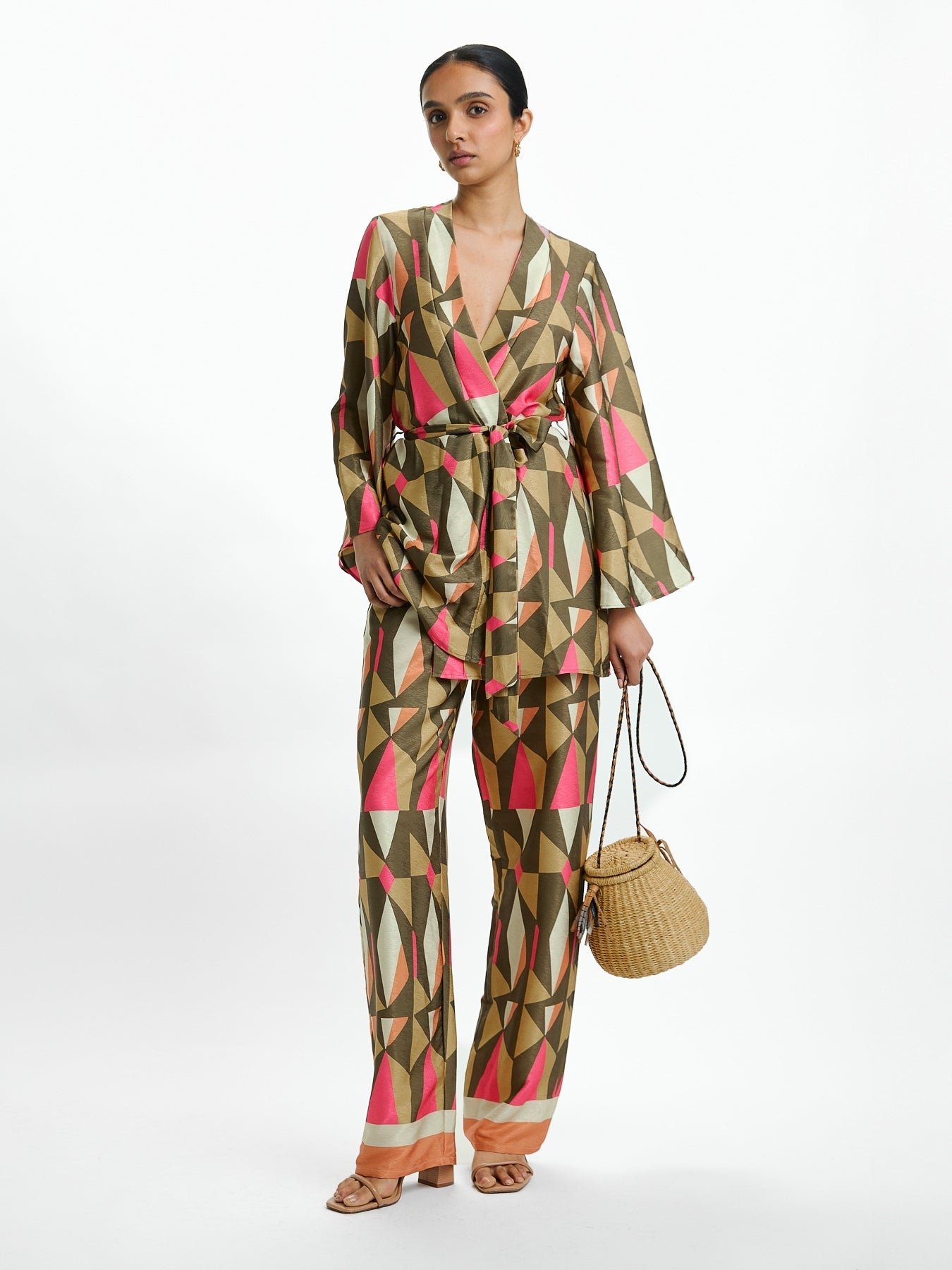 Mini Kimono - Caru Olive