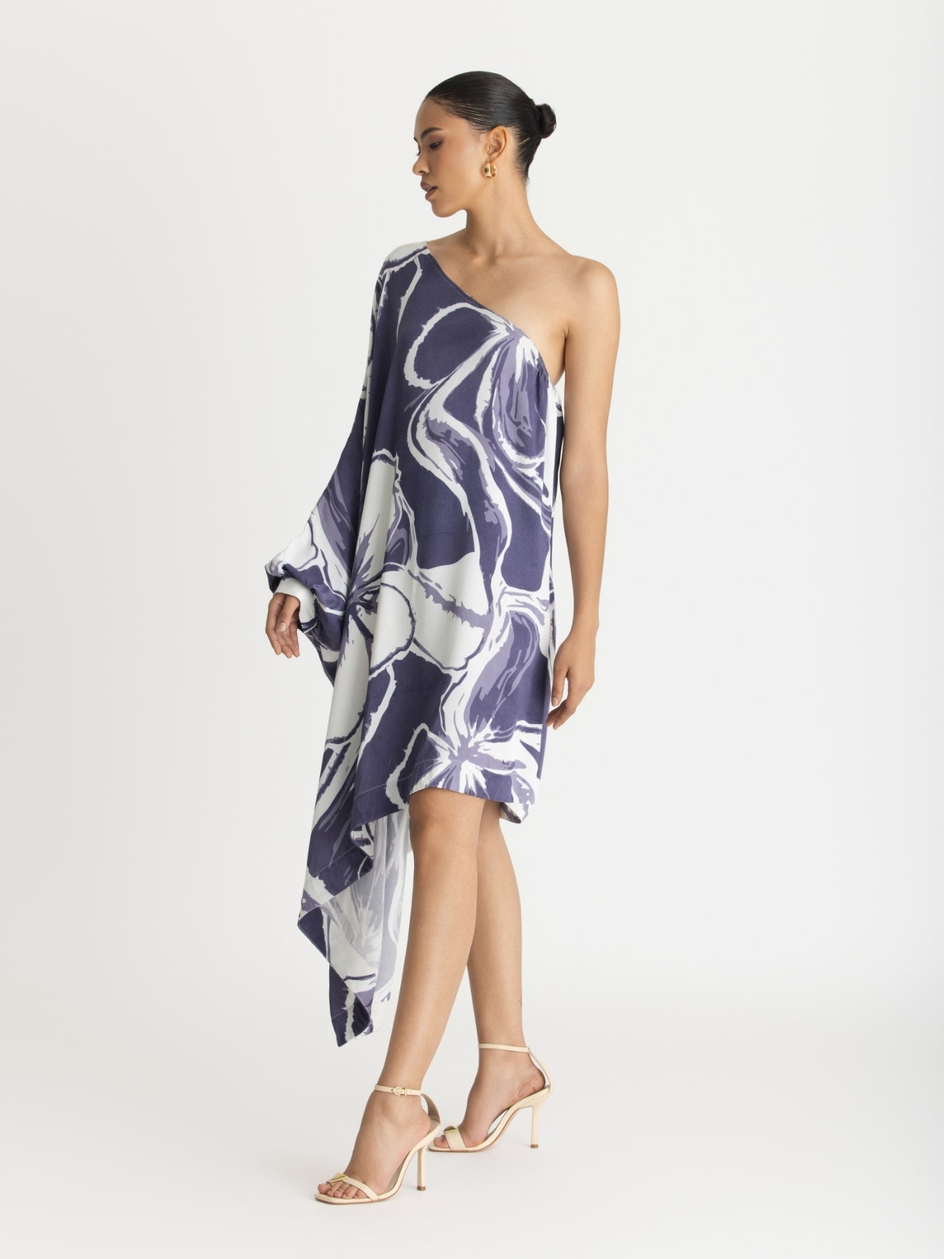 Mini Satu FSC® Certified Viscose Dress - Sora Navy