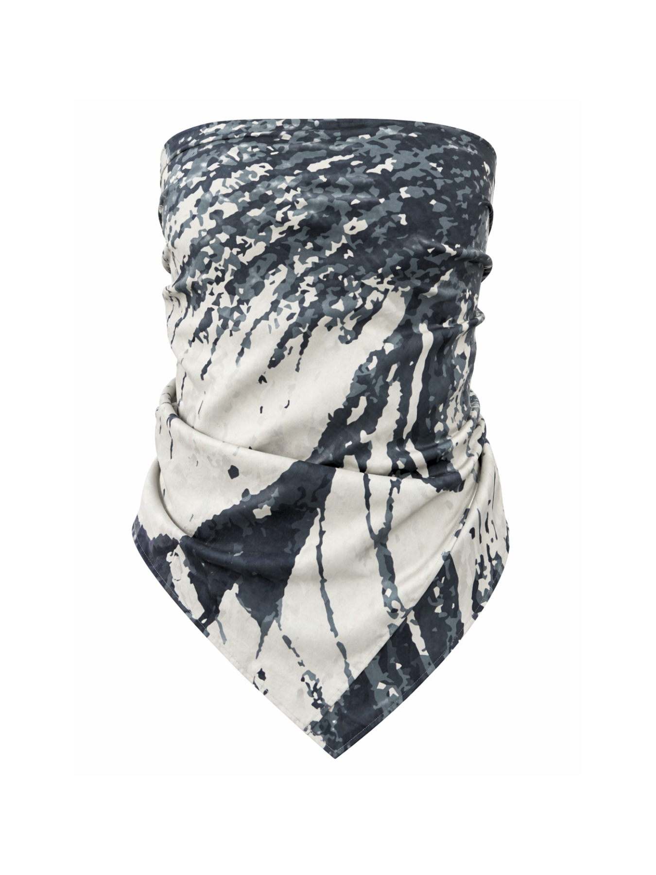 Moussor Scarf Top - Castle Hill Noir