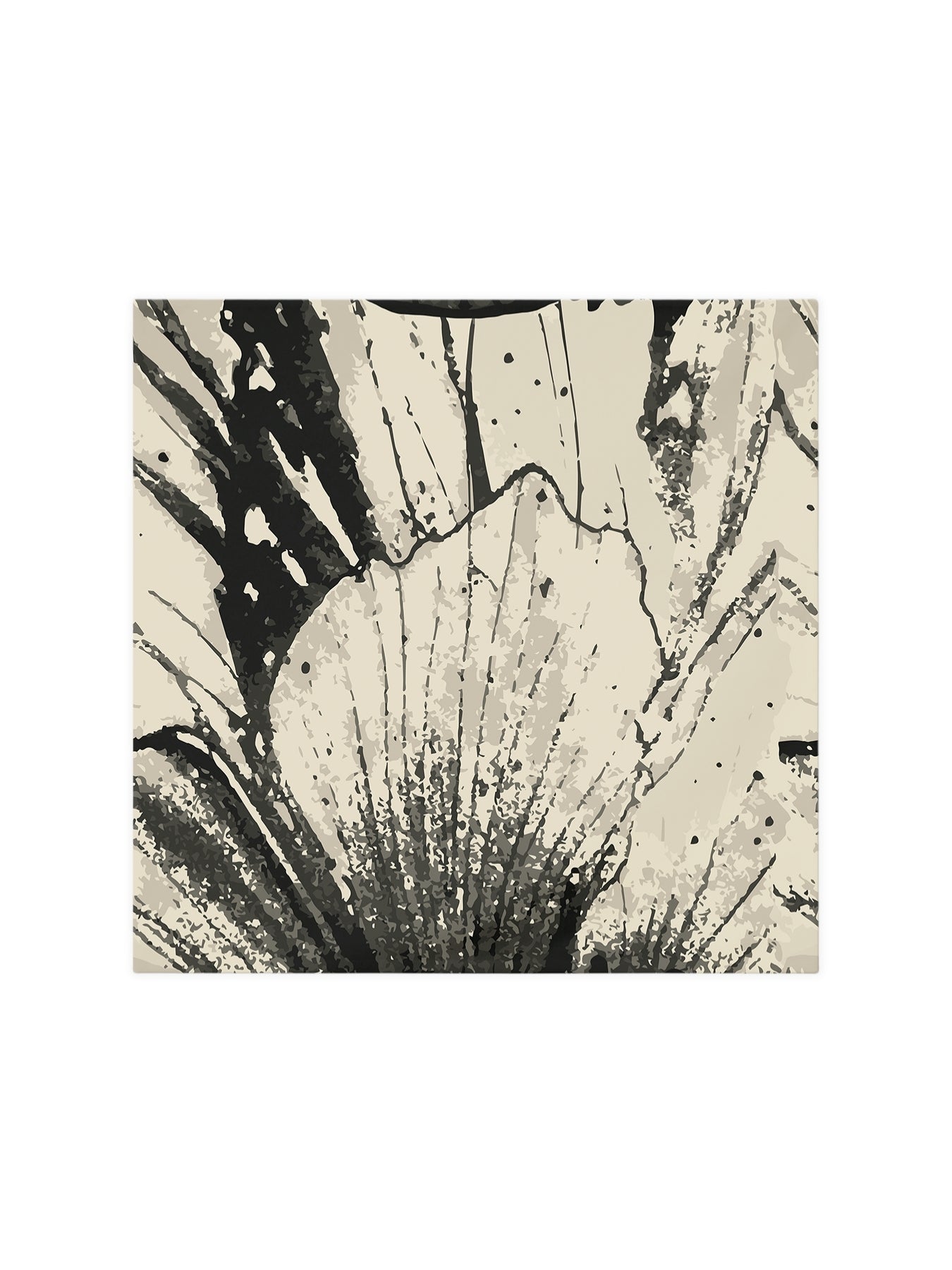 Moussor Scarf Top - Castle Hill Noir