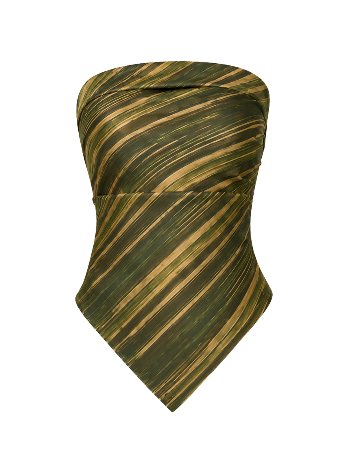 Moussor Scarf Top - Erma Olive