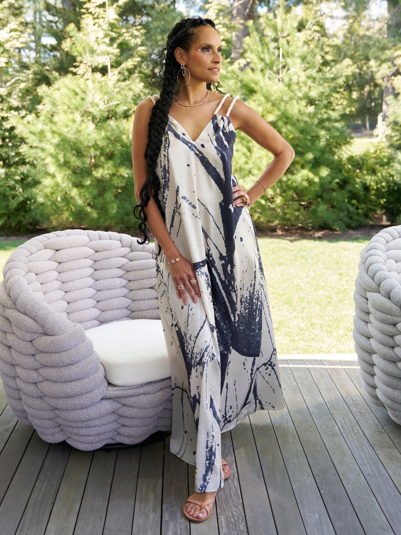 Jwana Dress - Castle Hill Noir