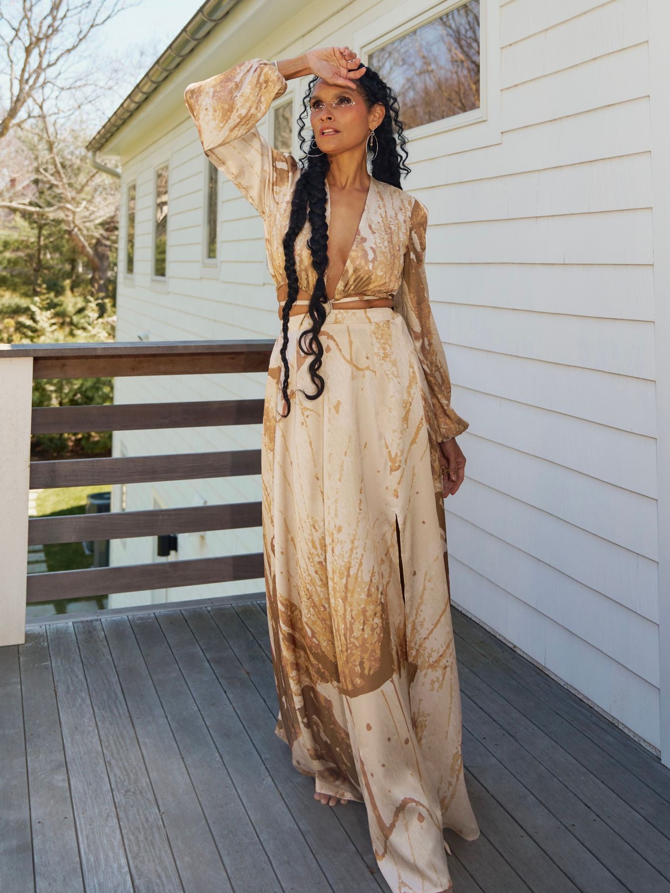 Amal Dress - Dorada Gold