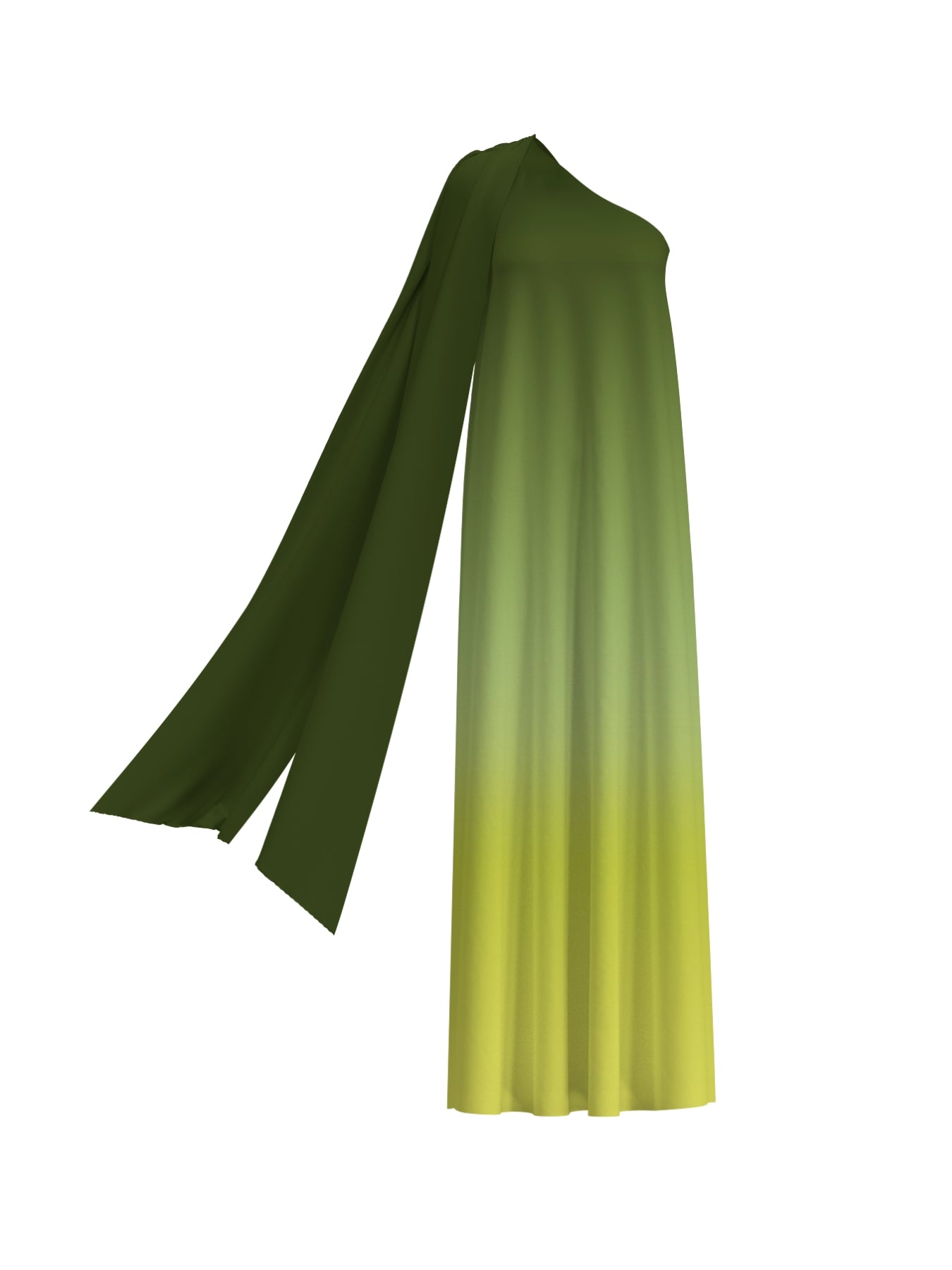 Raya FSC® Certified Viscose Dress - Ombra Olive