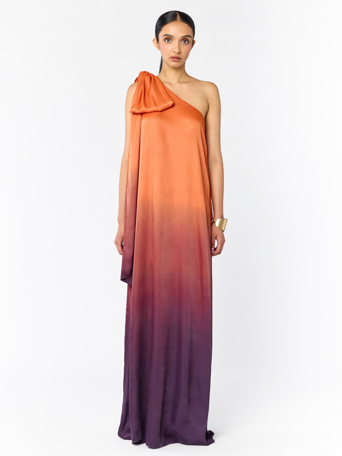 Raya FSC® Certified Viscose Dress - Ombra Persimon