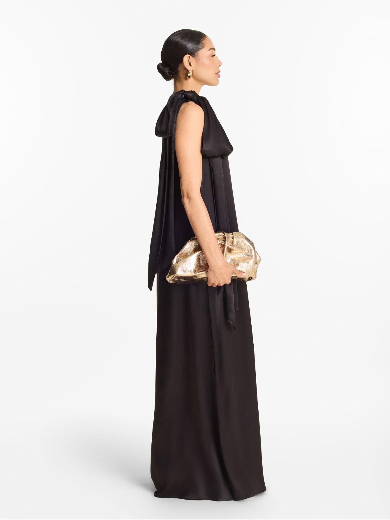 Raya FSC® Certified Viscose Dress - Nala Noir