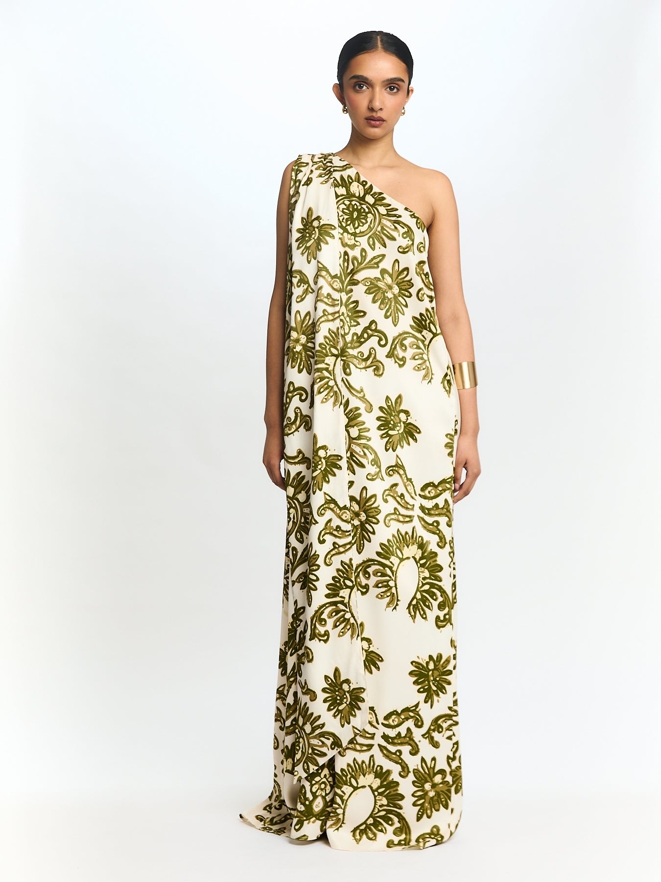 Raya FSC® Certified Viscose Dress - Vinae Olive