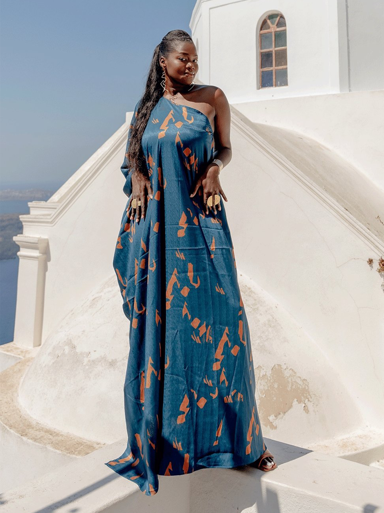 Satu Dress - Yraf Blue