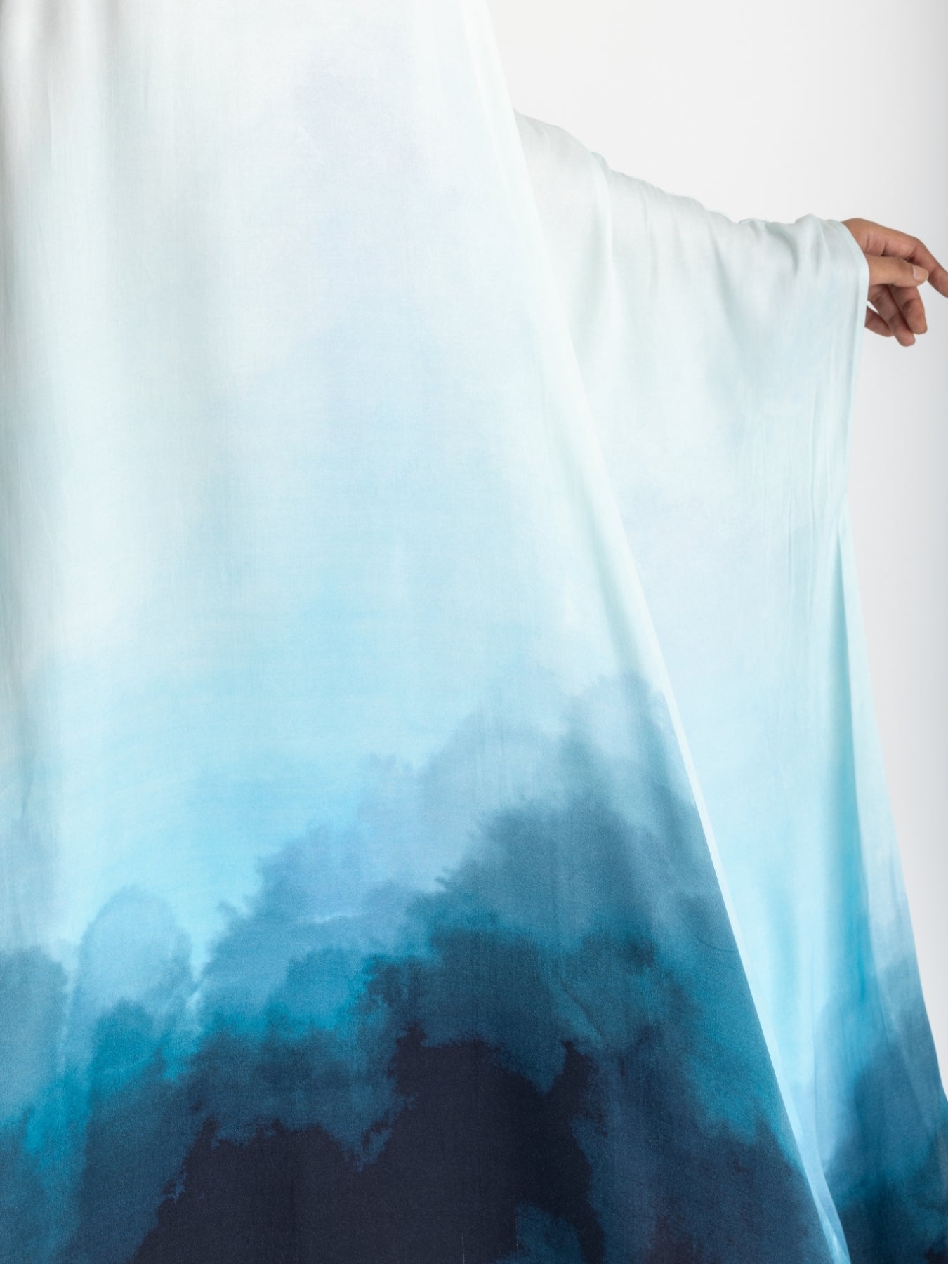 Satu FSC® Certified Viscose Dress - Skye Blu