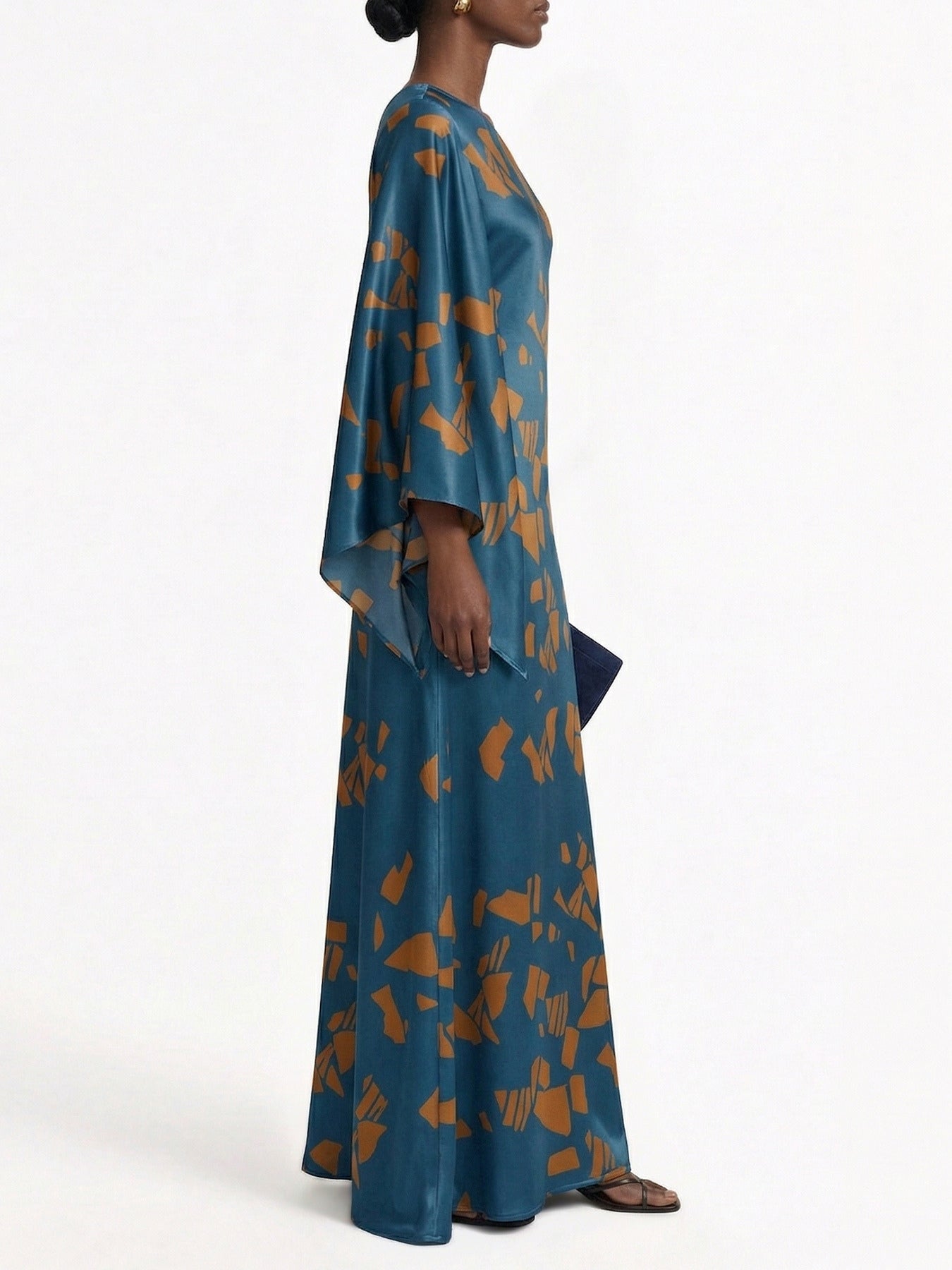 Satu Dress - Gyraf Blue