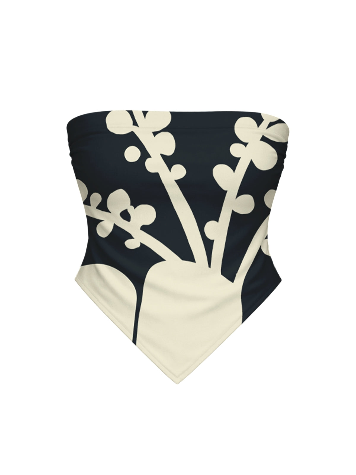 Moussor Scarf Top - Ula Noir