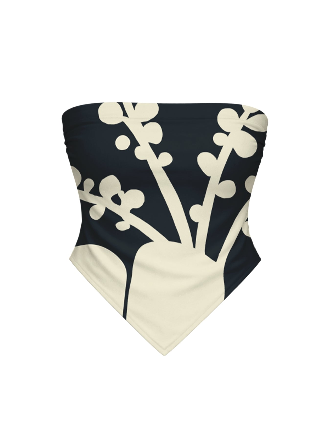 Moussor Scarf Top - Ula Noir