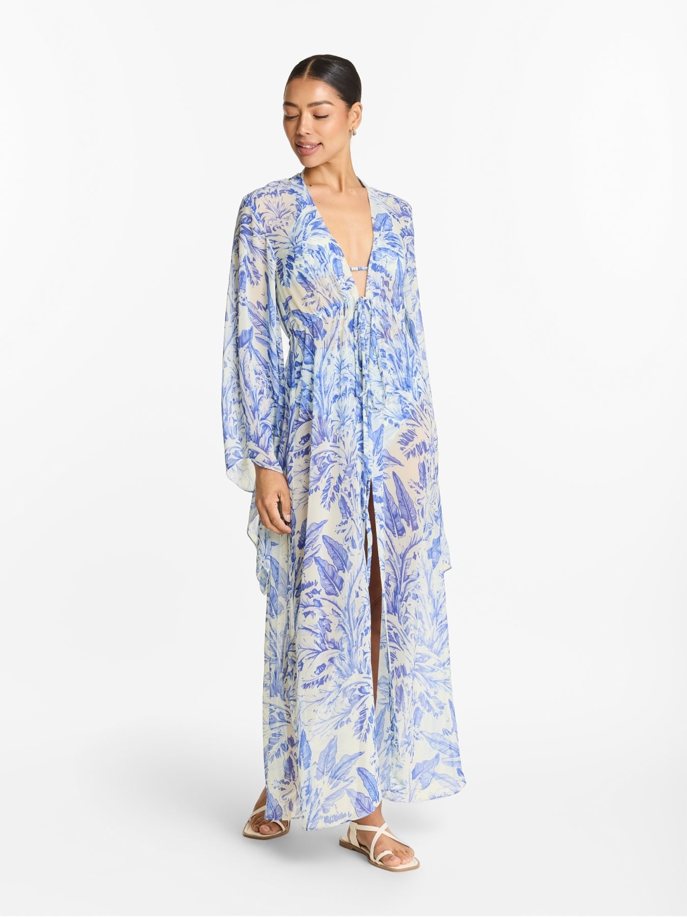 Sirene Kimono - Toile Blu