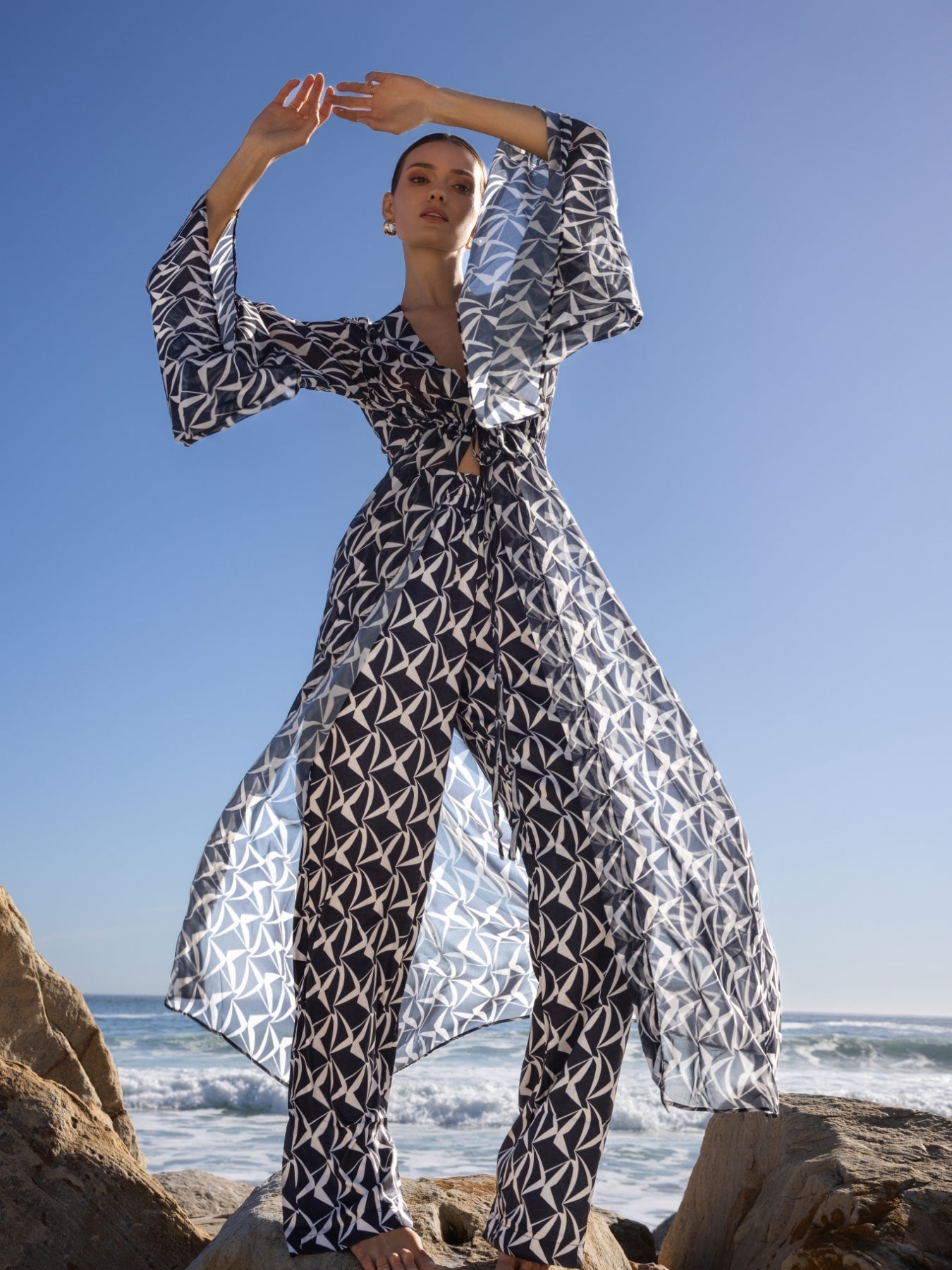 Sirene Kimono Zhy Noir