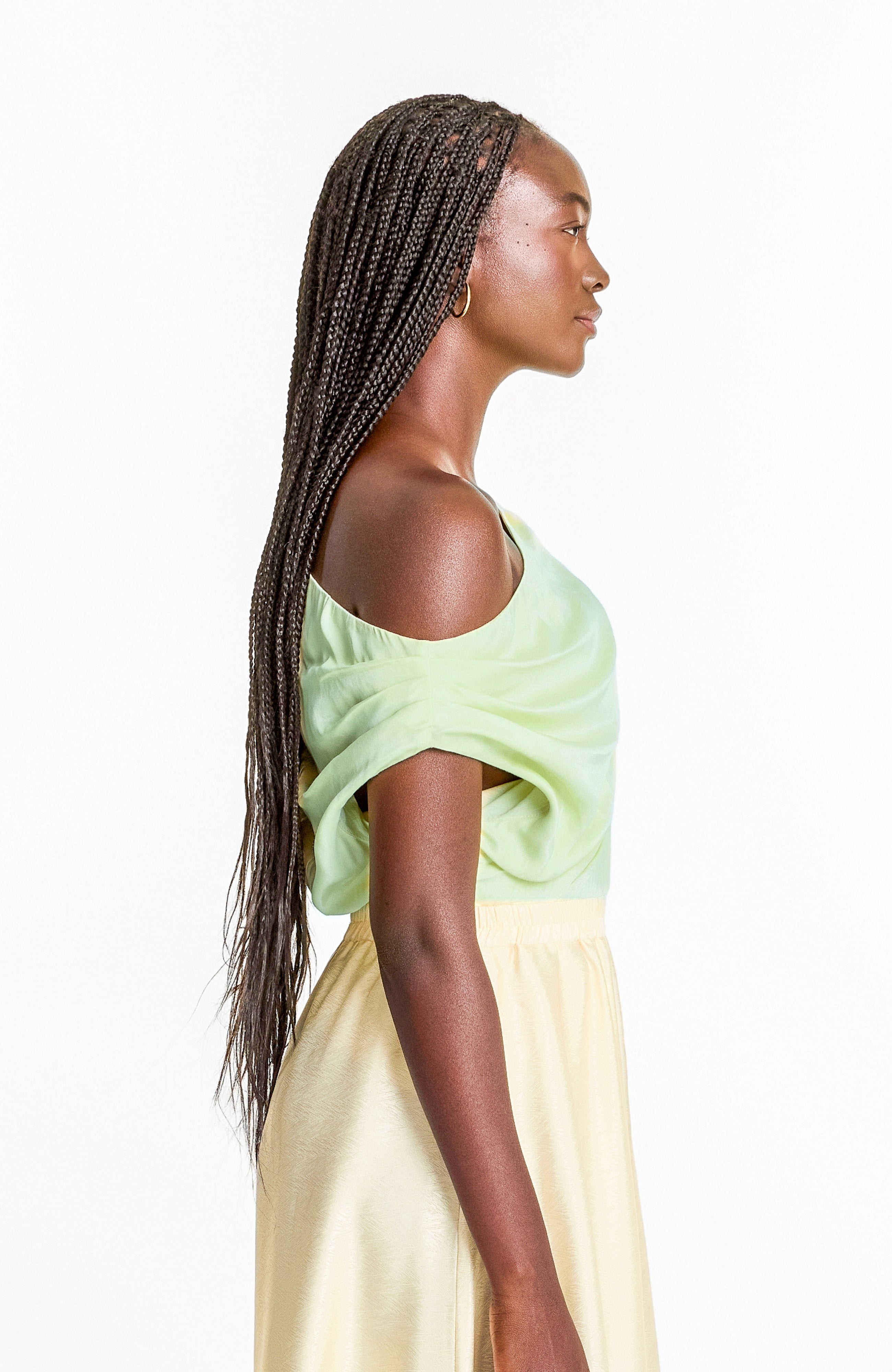 Alba FSC® Certified Viscose Top - Mint Green