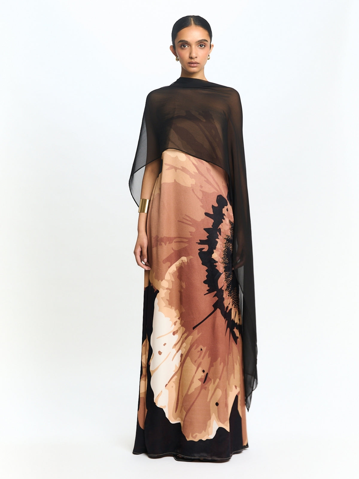 Handbeaded Tubi Dress - Amor Rose