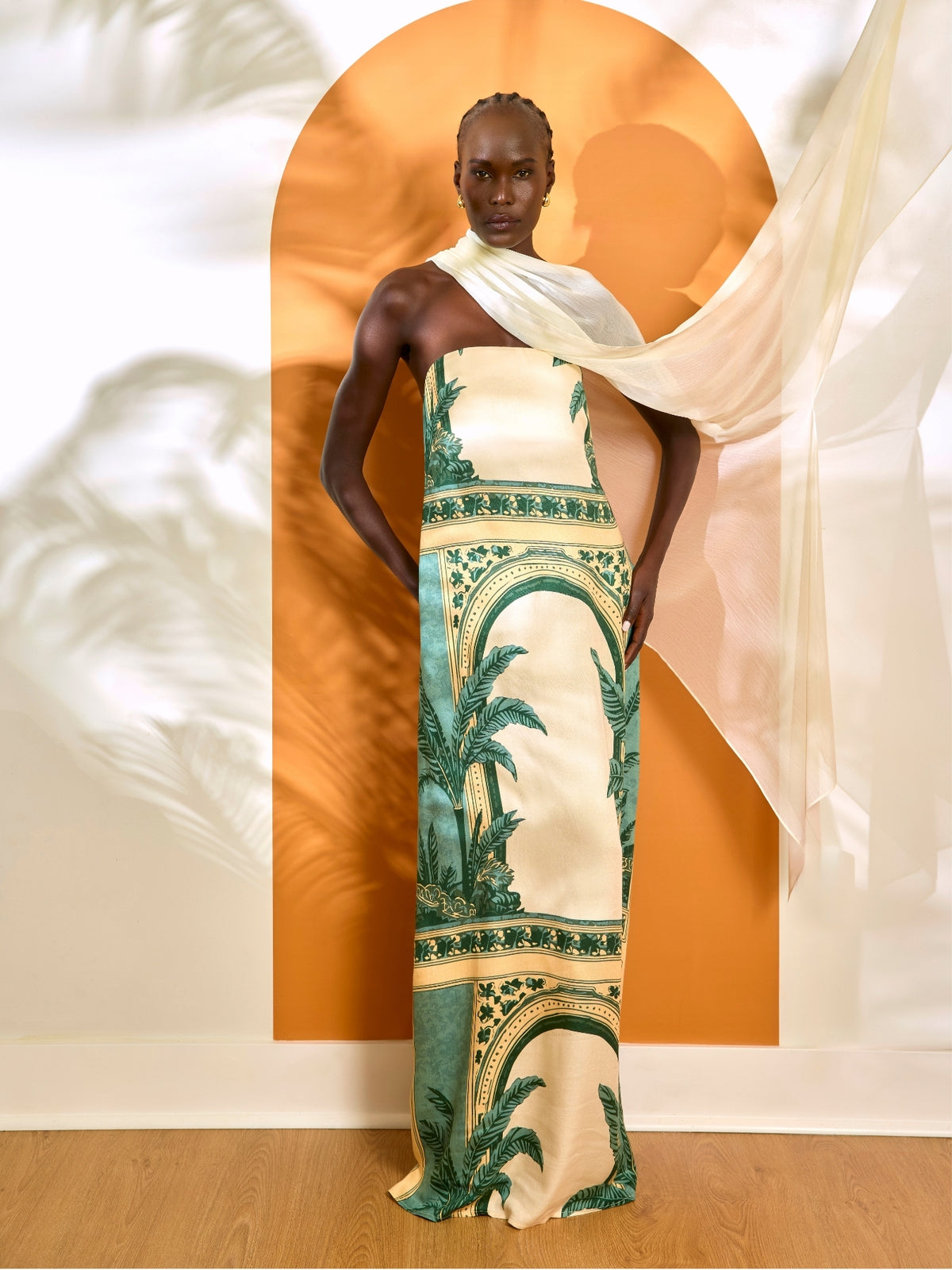 Tubi Ben FSC® Certified Viscose Dress - Viva Olive