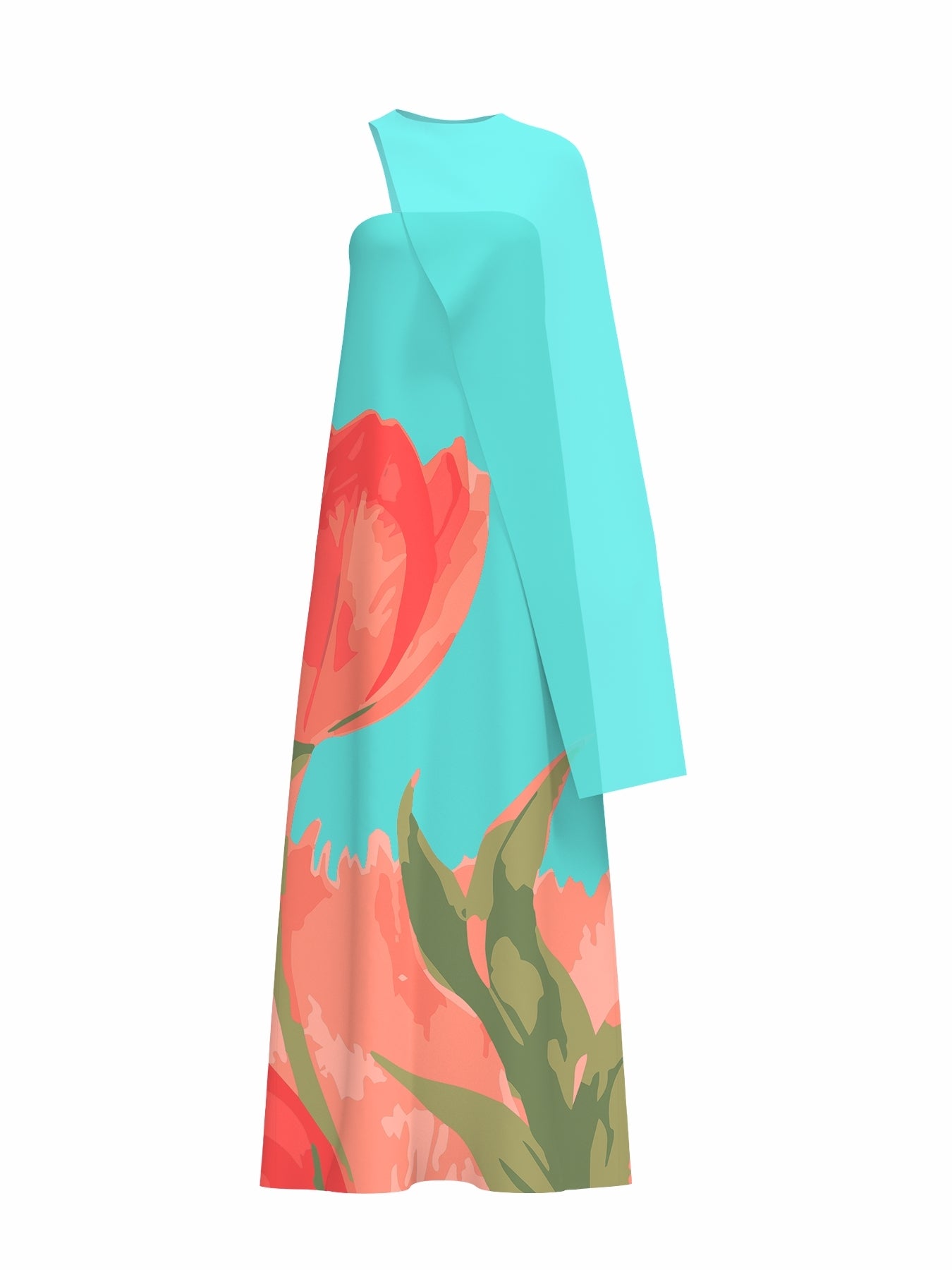 Tubi TWA FSC® Certified Viscose Dress - Tulip Mint