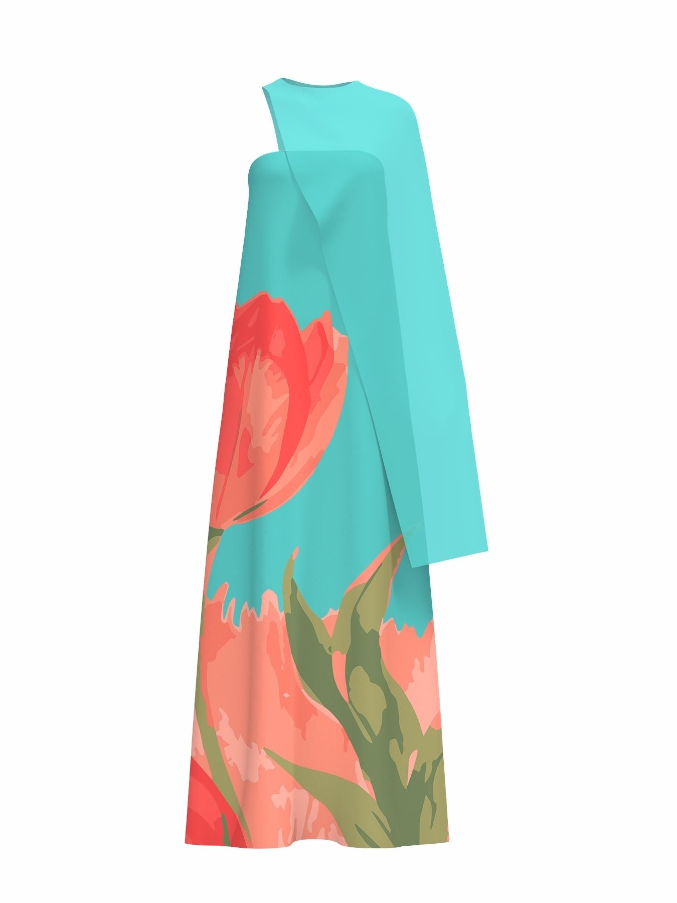 Tubi TWA FSC® Certified Viscose Dress - Tulip Mint