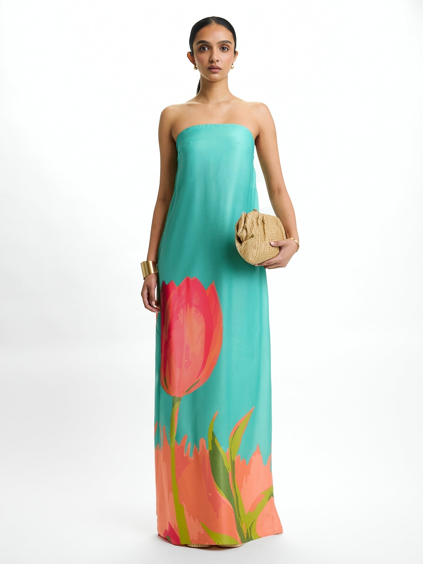 Tubi TWA FSC® Certified Viscose Dress - Tulip Mint